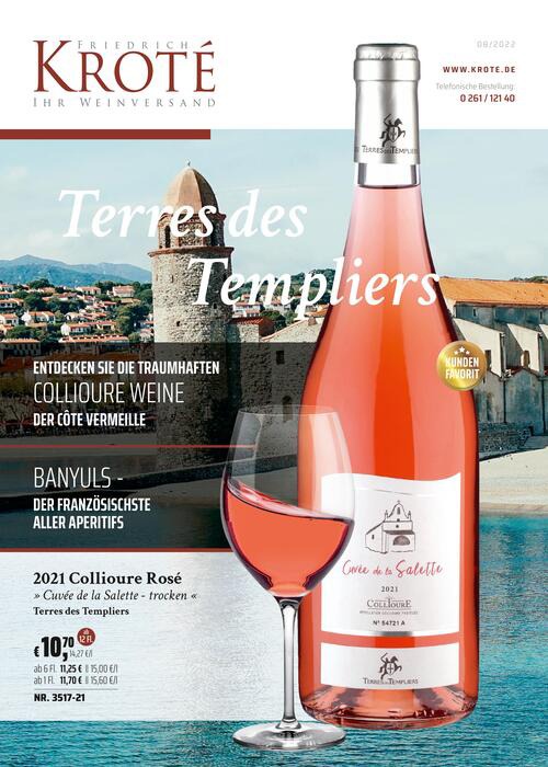 Titelbild Katalog Terres de Templiers