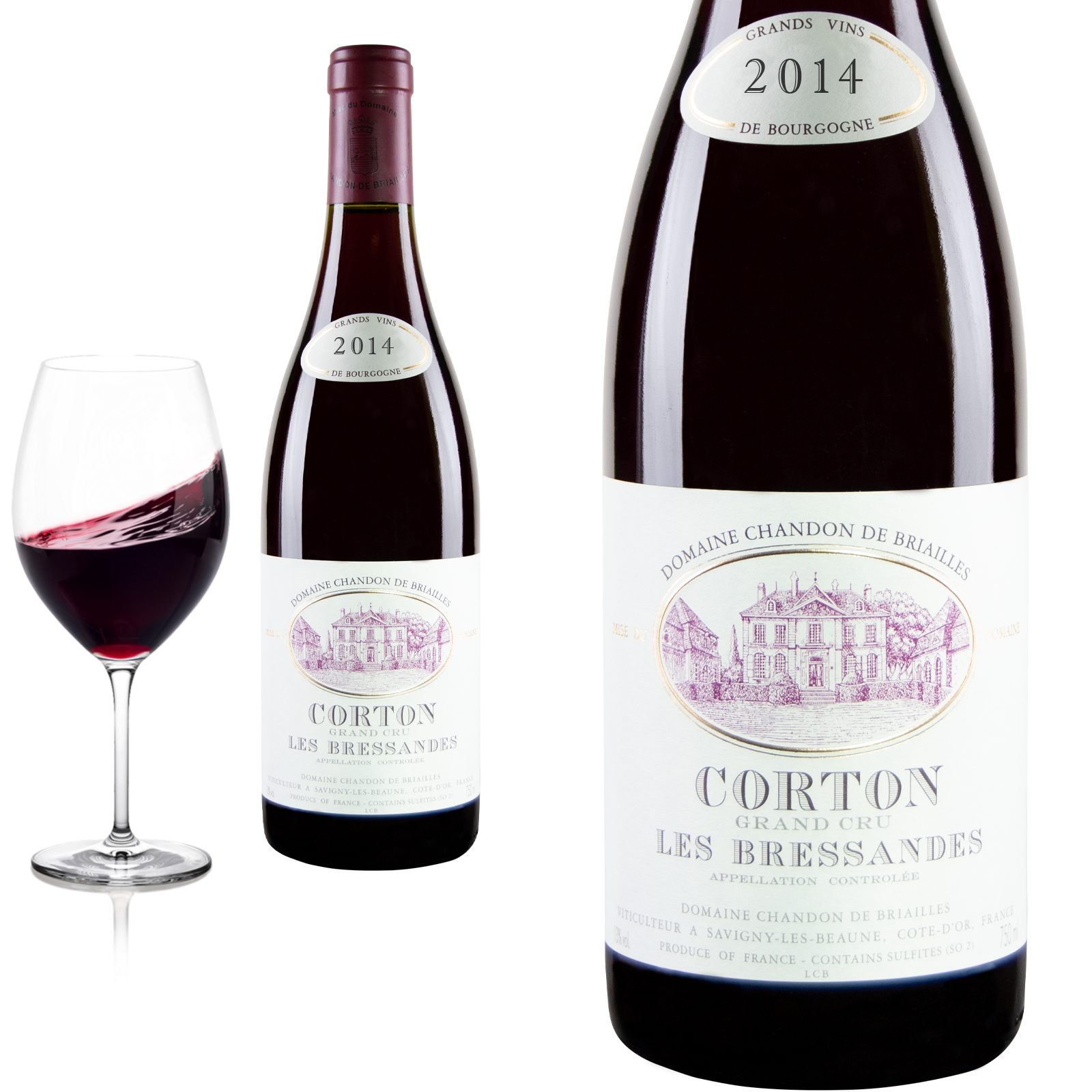 2014 Corton Grand Cru les Bressandes rouge von Chandon de Briailles - Rotwein 2014 Corton Grand Cru les Bressandes rouge von Chandon de Briailles - Rotwein