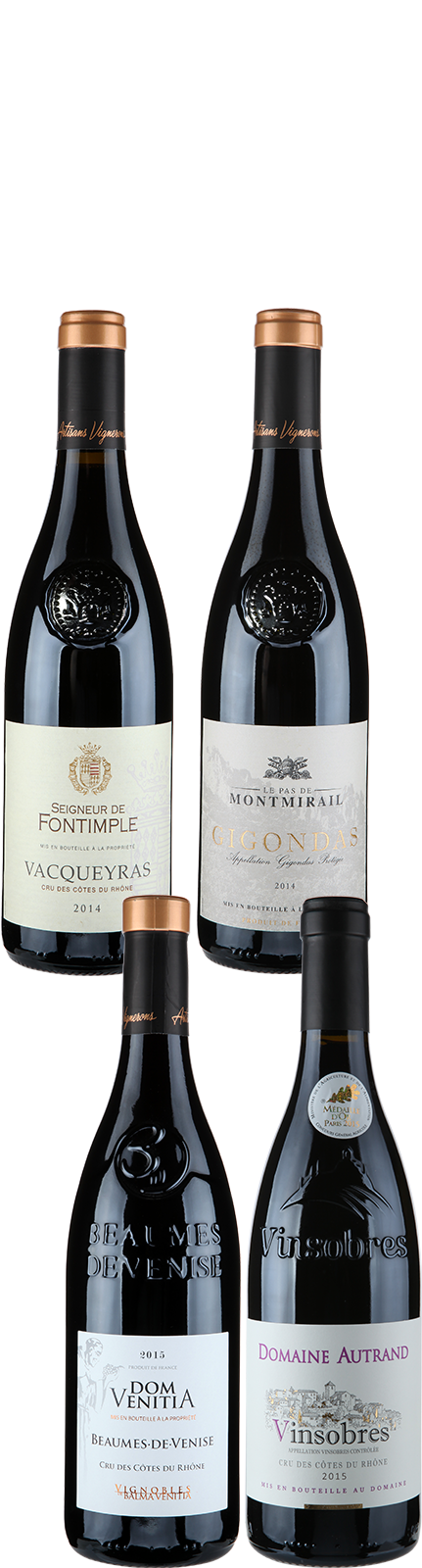 6 Flaschen Entdeckerpake Cru des Vacqueyras 6 Flaschen Entdeckerpake Cru des Vacqueyras