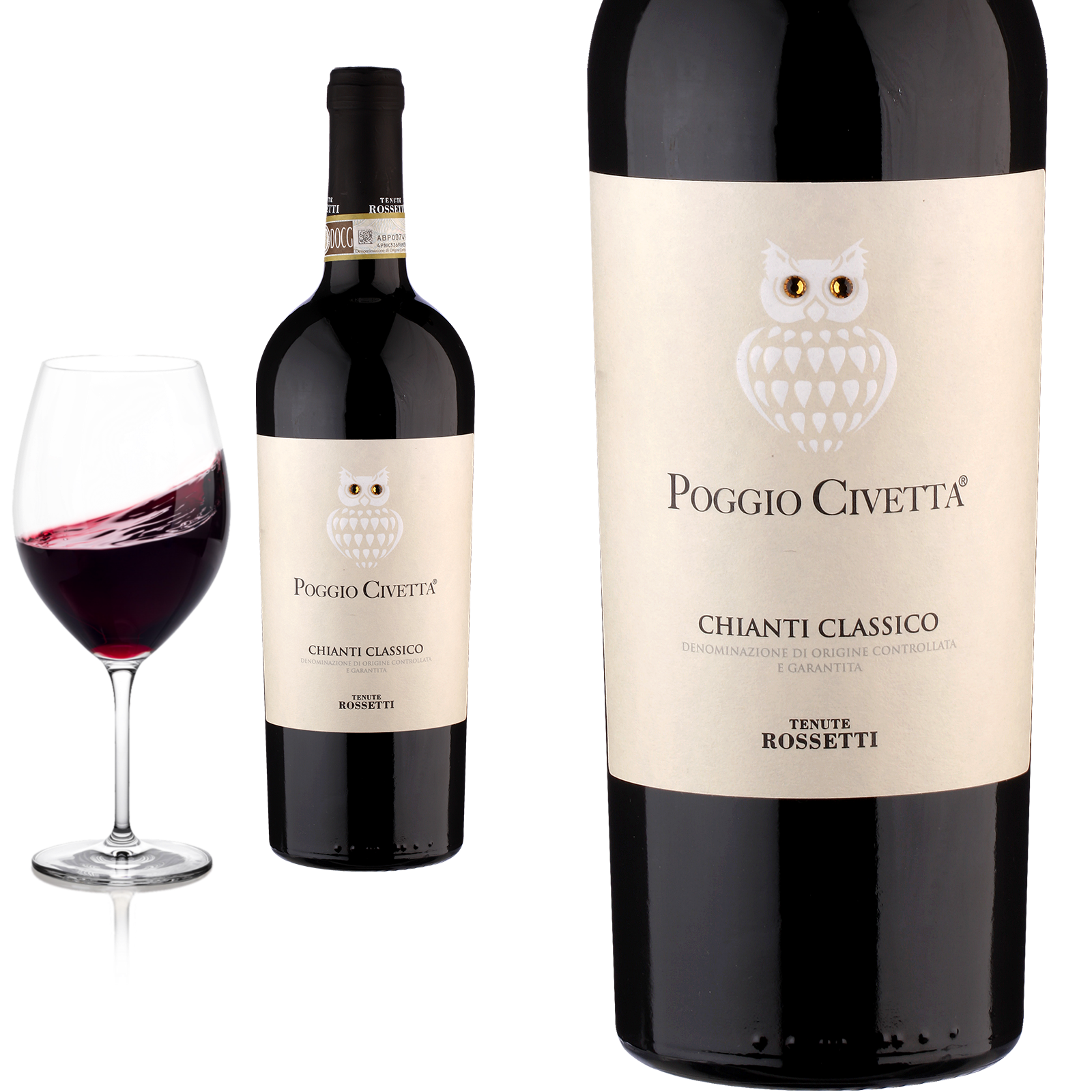 2020 Chianti Classico Poggio Cevitta Farnese von Tenuta Rossetti - Rotwein 2020 Chianti Classico Poggio Cevitta Farnese von Tenuta Rossetti - Rotwein