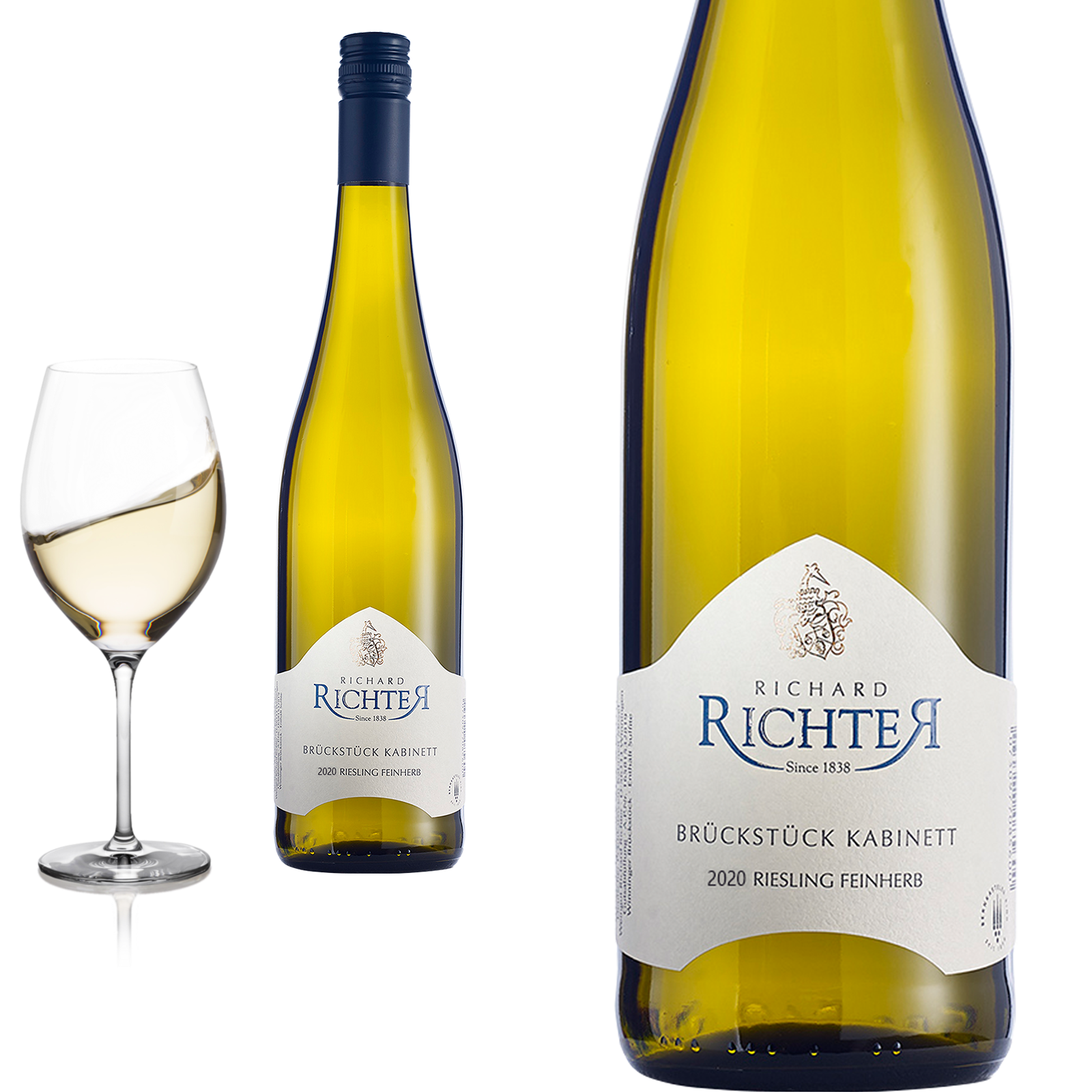 2023 Riesling Brückstück Kabinett trocken von Weingut Richter - Weißwein