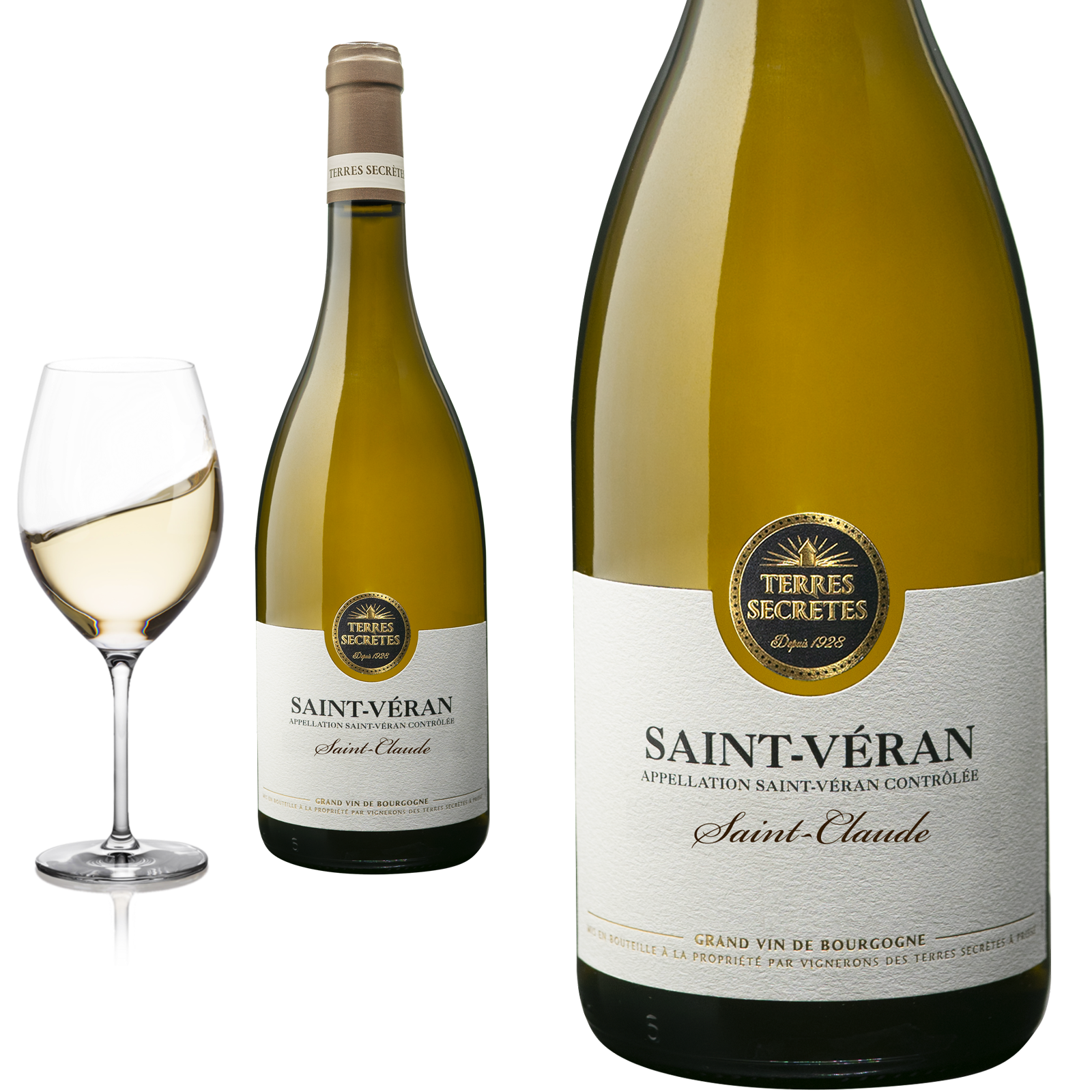 2022 Saint-Véran SAINT CLAUDE Chardonnay  von Vignerons Terres Secretes - Weißwein 2022 Saint-Véran SAINT CLAUDE Chardonnay  von Vignerons Terres Secretes - Weißwein