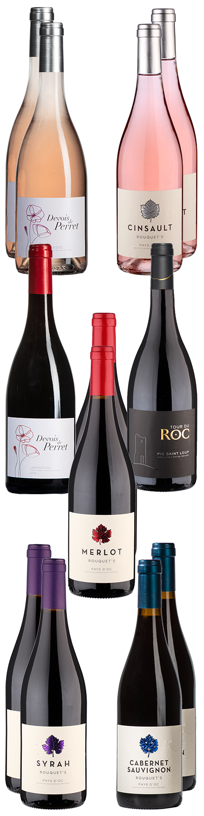 12 Flaschen Probierpaket Rouquets von Cellier du Pic 12 Flaschen Probierpaket Rouquets von Cellier du Pic