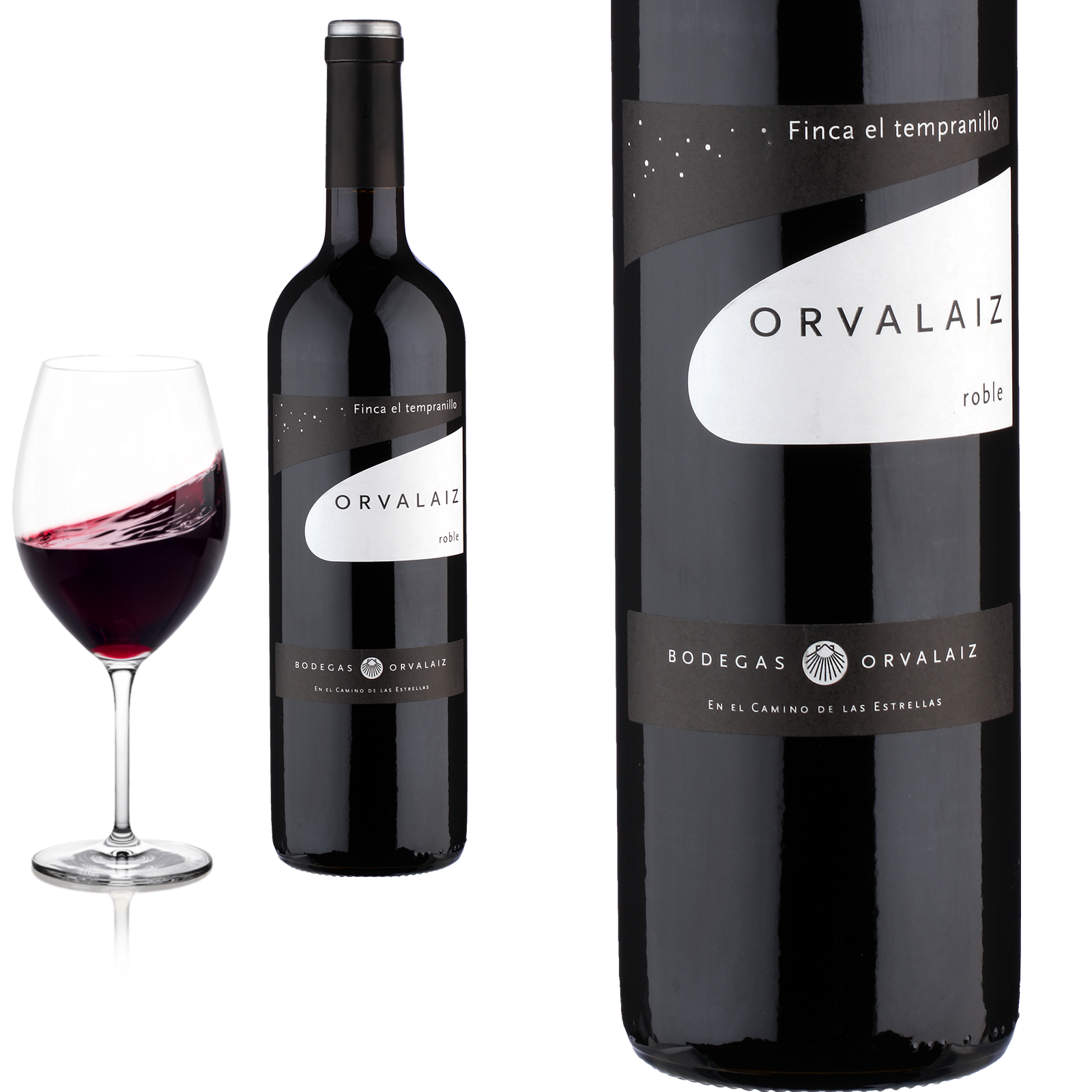 2018 Navarra Tempranillo Tinto Roble von Bodegas Orvalaiz - Rotwein 2018 Navarra Tempranillo Tinto Roble von Bodegas Orvalaiz - Rotwein