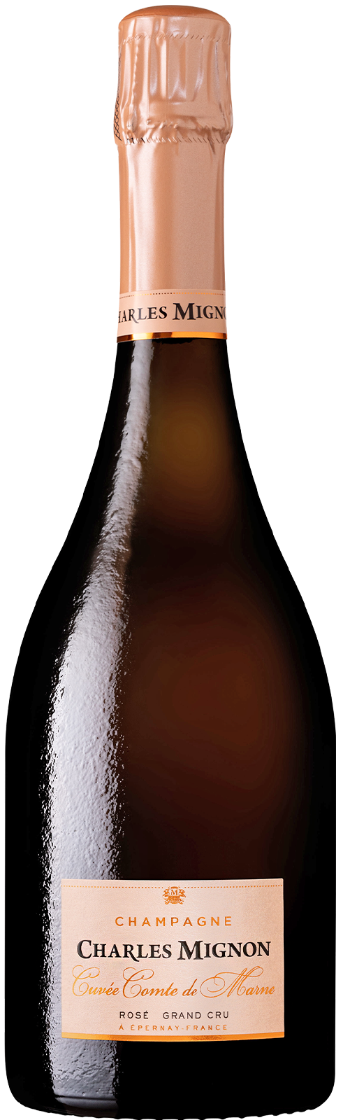 Champagne GRAND CRU ROSÈ Brut Comte de Marne von Charles Mignon Champagne GRAND CRU ROSÈ Brut Comte de Marne von Charles Mignon