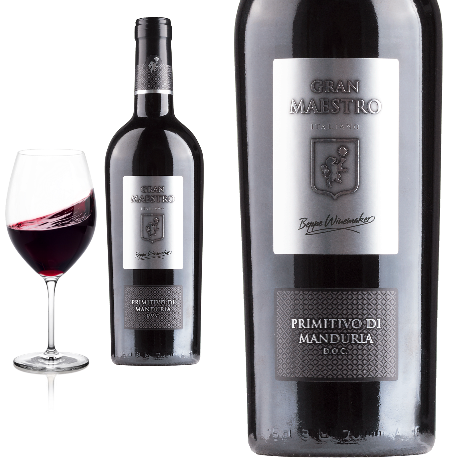2021 Primitivo di Manduria Gran Maestro Cielo e Terra - Rotwein 2021 Primitivo di Manduria Gran Maestro Cielo e Terra - Rotwein
