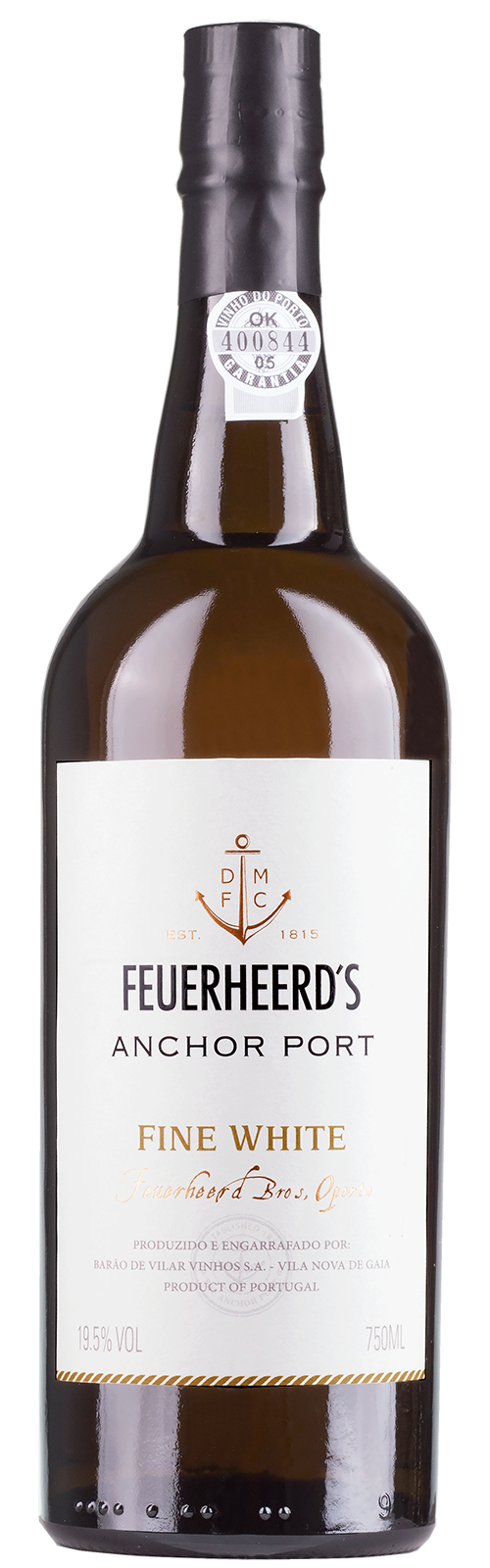Fine White Port FEUERHEERD´S ANCHOR von Barao de Vilar -  Portwein Fine White Port FEUERHEERD´S ANCHOR von Barao de Vilar -  Portwein