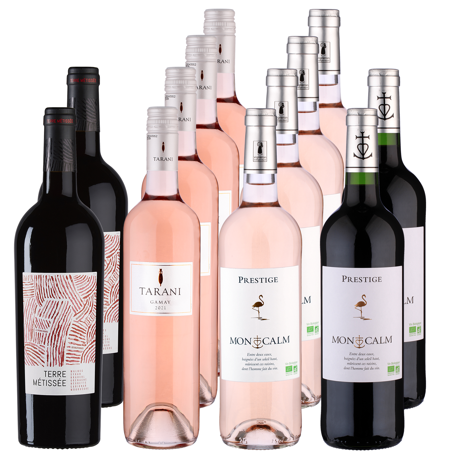 12 Flaschen Paket perfekte Grill-Weine 12 Flaschen Paket perfekte Grill-Weine