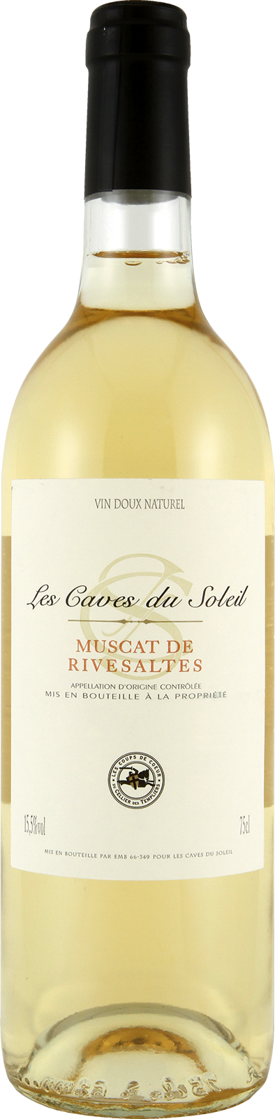 Muscat de Rivesaltes Les Caves du Soleil von Terres des Templiers - Weißwein