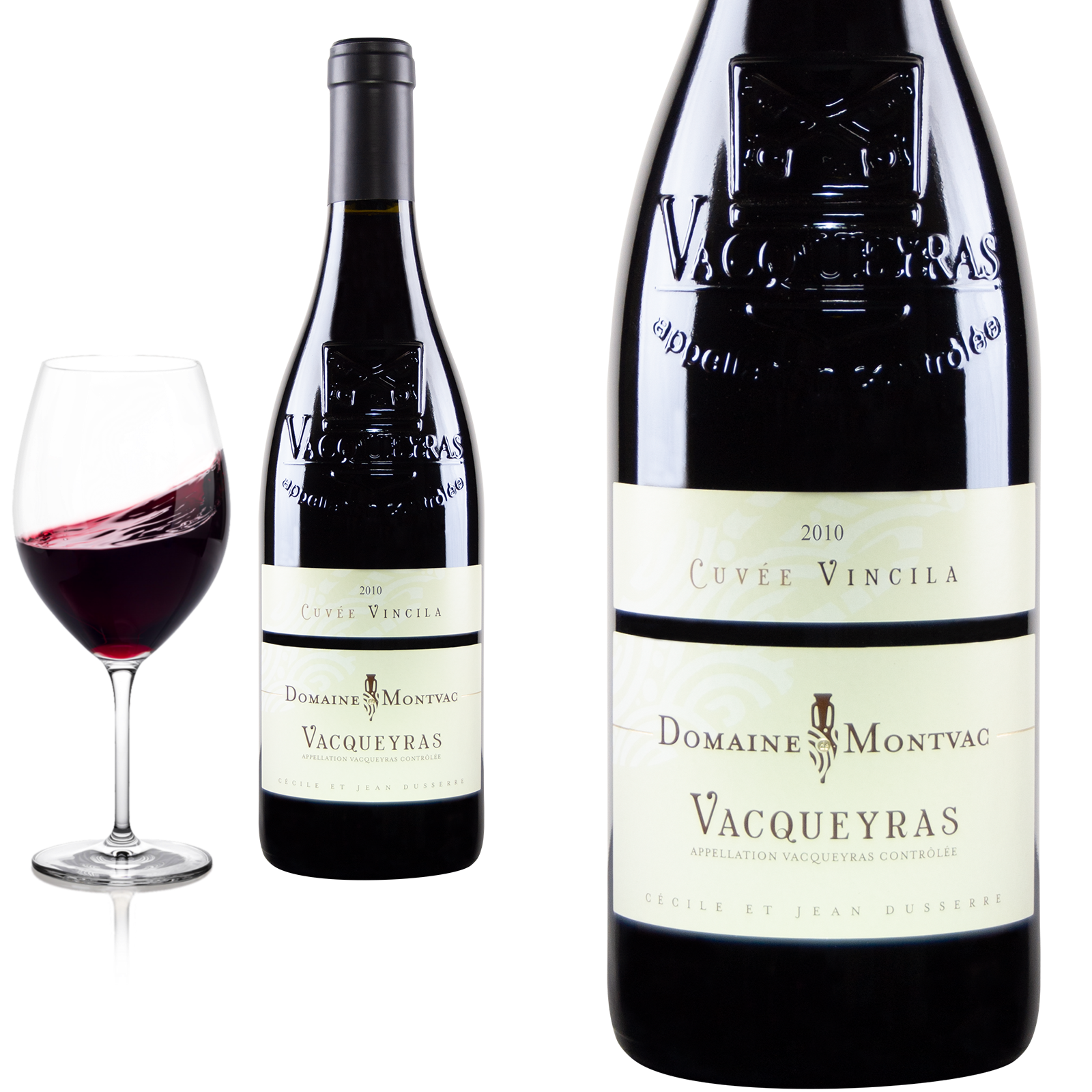 2010 Vacqueyras Cuvee Vincila von Domaine de Montvac - Rotwein 2010 Vacqueyras Cuvee Vincila von Domaine de Montvac - Rotwein