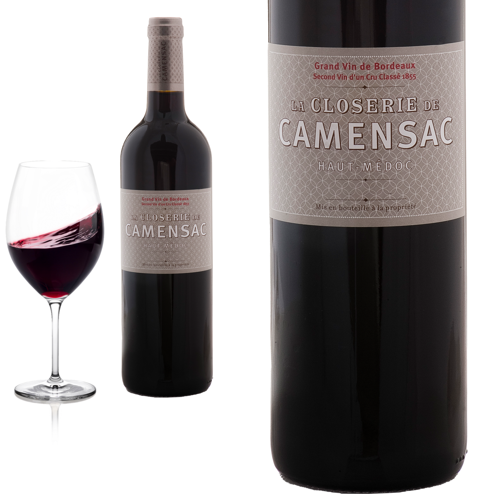 2014 Haut Médoc LA CLOSERIE DE CAMENSAC - Rotwein 2018 Haut Médoc Château de CAMENSAC Grand Cru Classé- Rotwein