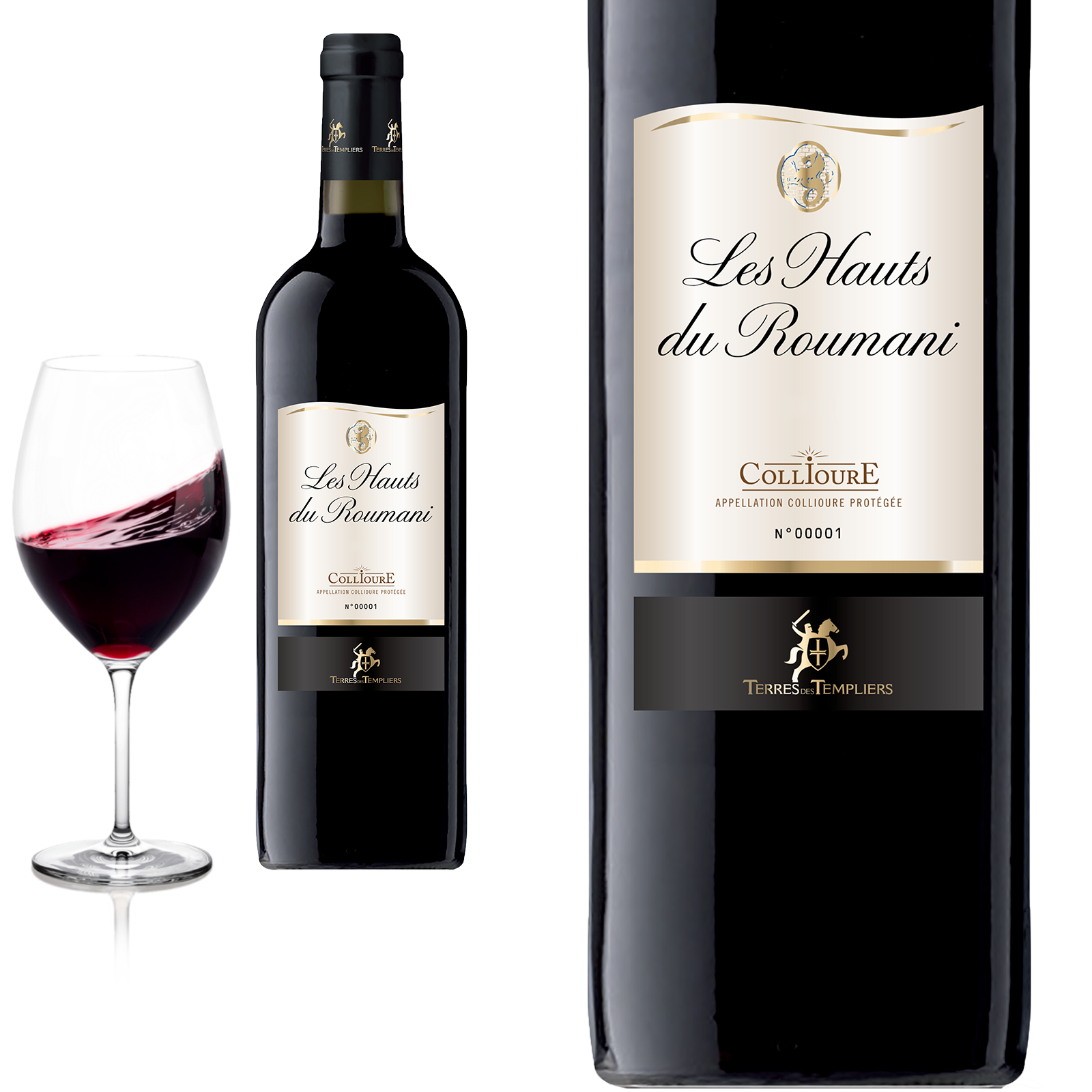 2019 Collioure Les Hauts du Roumani von Terres des Templiers - Rotwein 2020 Collioure Les Hauts du Roumani von Terres des Templiers - Rotwein