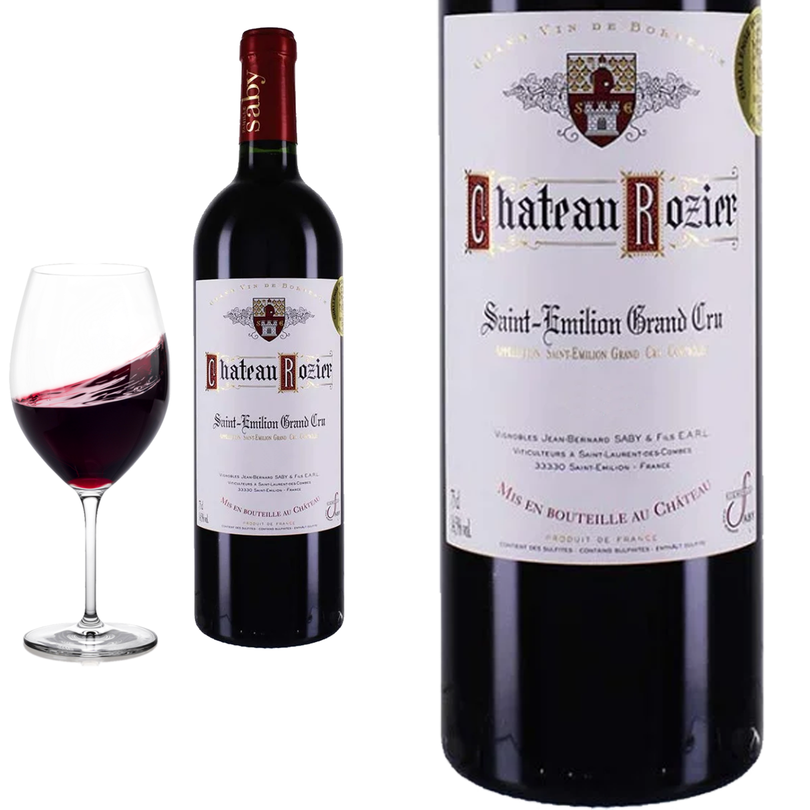 2020 Saint-Emilion Grand Cru Château Rozier - Rotwein
