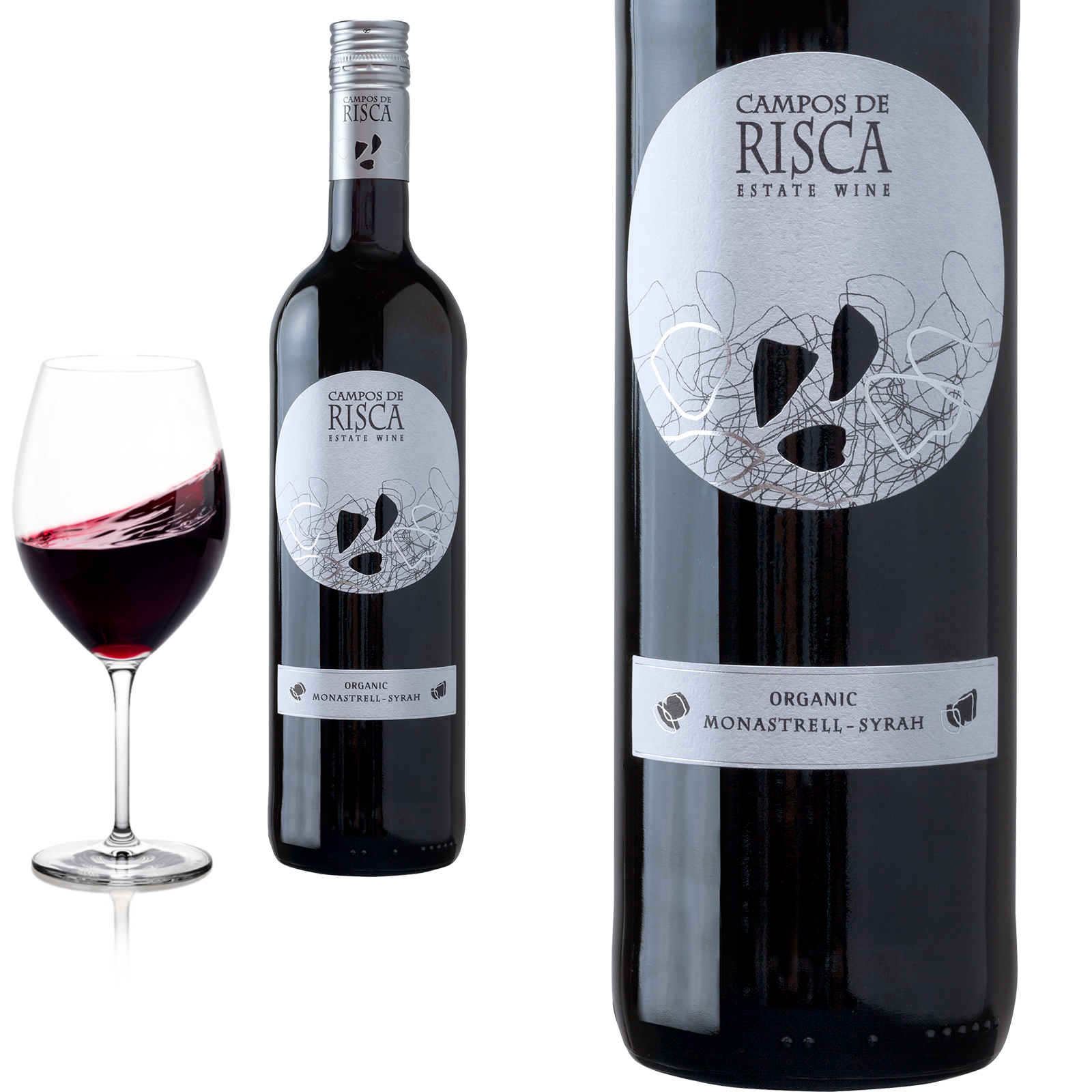 2022 BIO Jumilla Monastrell von Campos de Risca - Rotwein 2022 BIO Jumilla Monastrell von Campos de Risca - Rotwein