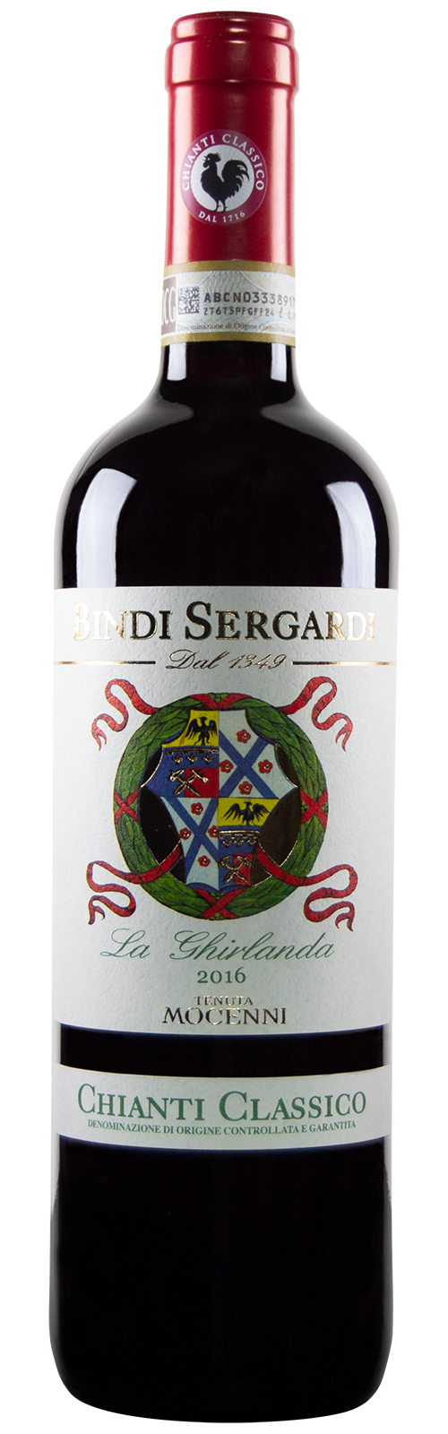 2016 Chianti Classico La Ghirlanda von Bindi Sergardi  - Rotwein 2016 Chianti Classico La Ghirlanda von Bindi Sergardi  - Rotwein