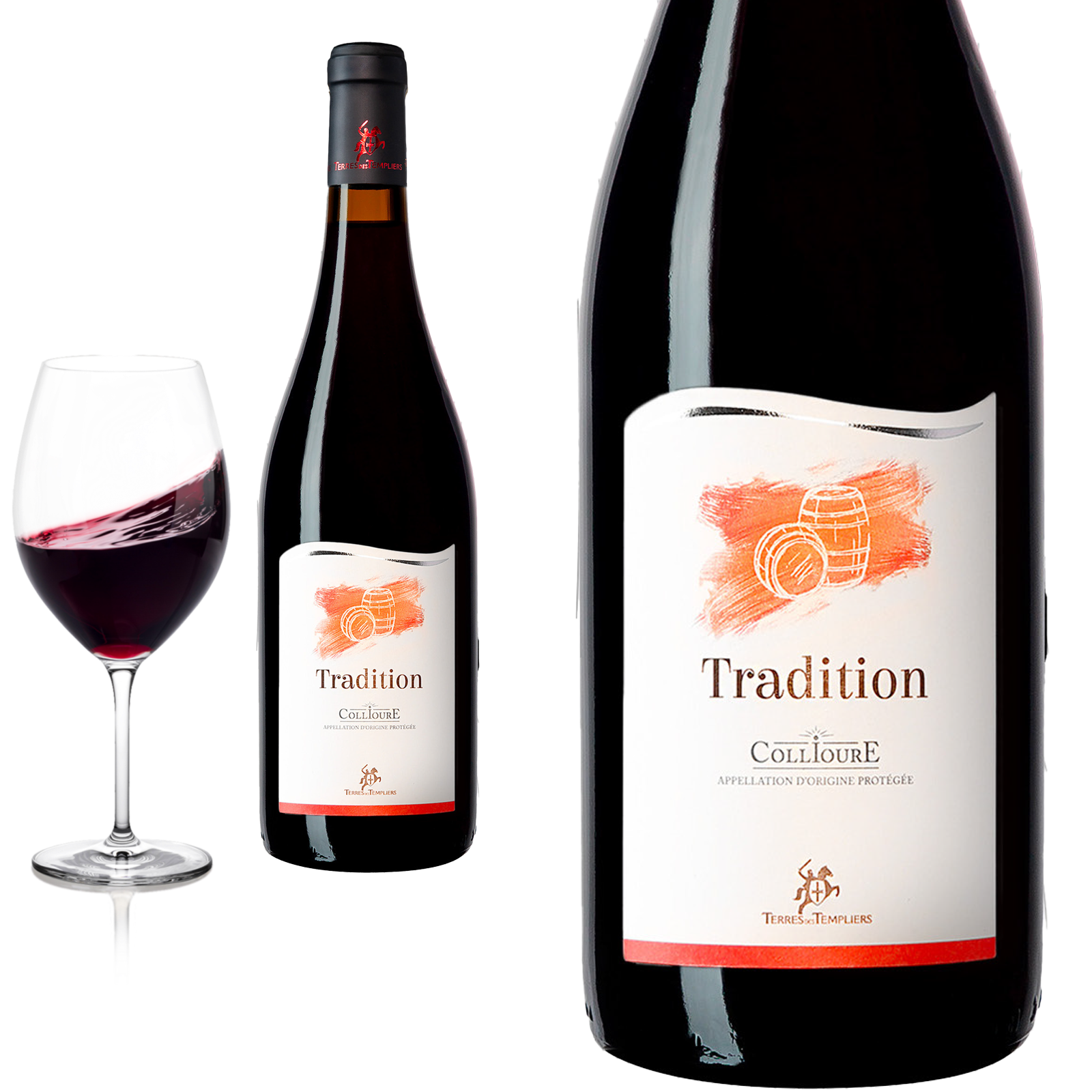 2021 Collioure TRADITION von Terres des Templiers - Rotwein 2021 Collioure TRADITION von Terres des Templiers - Rotwein