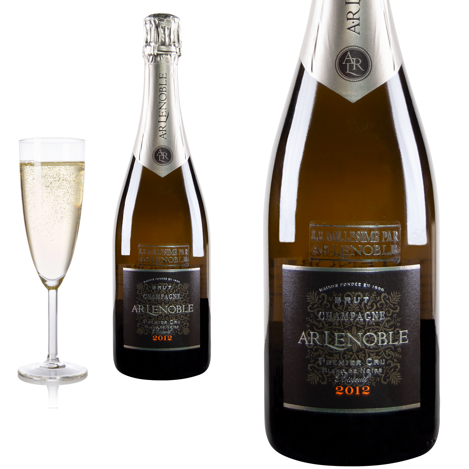 2012 Champagne 1er Cru Brut Blanc de Noirs Bisseuil Champagne AR Lenoble 2012 Champagne 1er Cru Brut Blanc de Noirs Bisseuil Champagne AR Lenoble