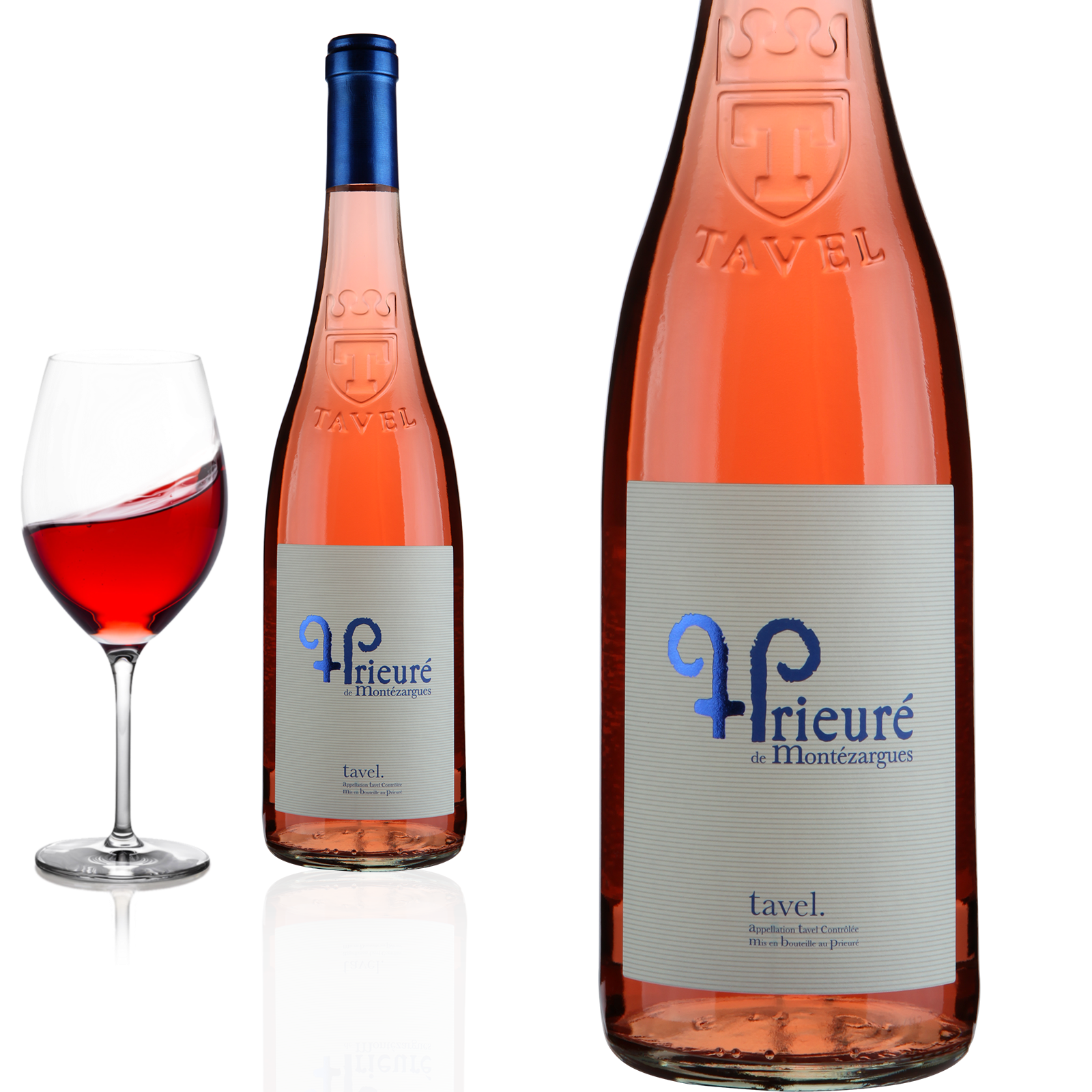 2023 Bio Tavel Prieuré de Montézargues von Domaine Prieuré - Roséwein 2023 Bio Tavel Prieuré de Montézargues von Domaine Prieuré - Roséwein
