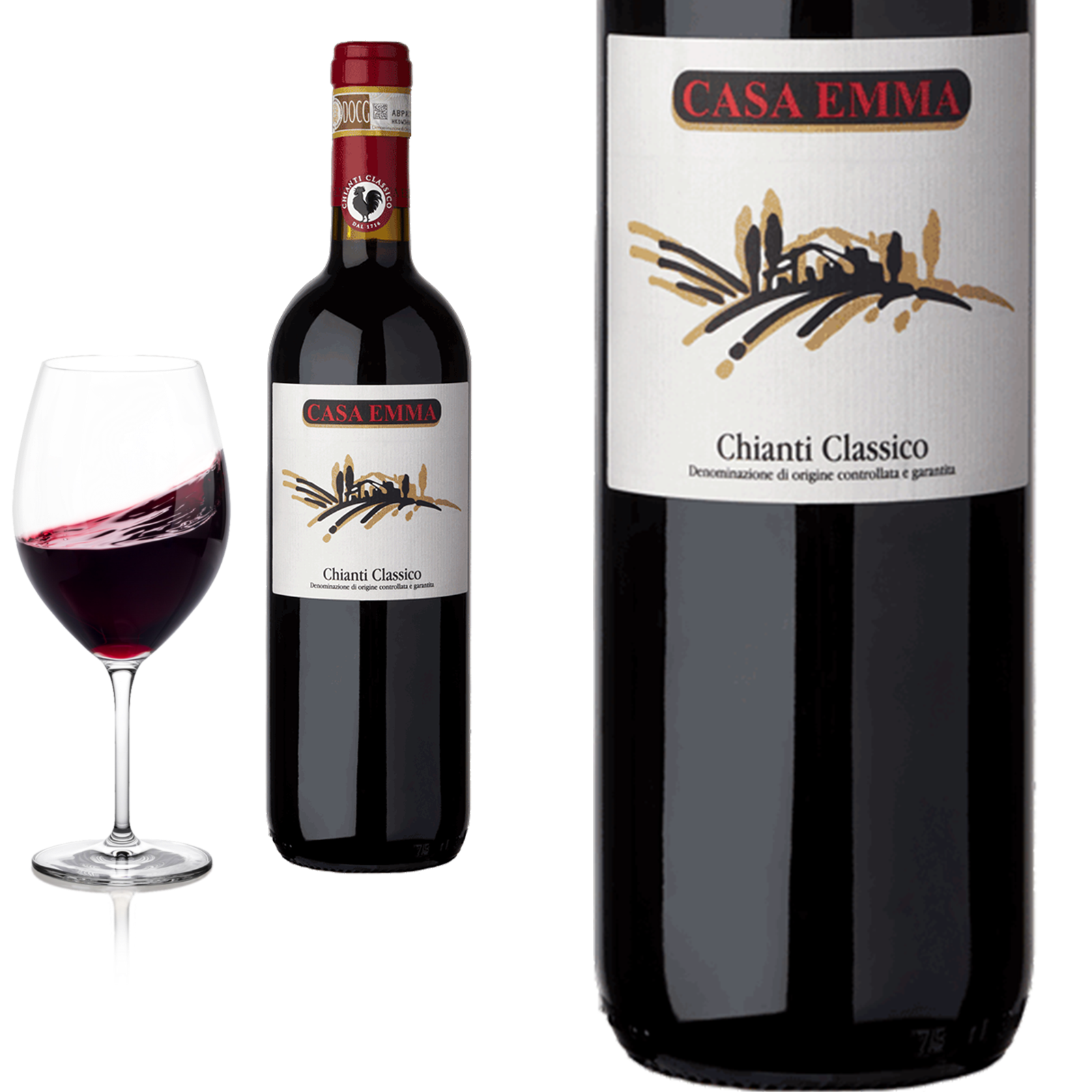 2023 Chianti Classico DOCG von Casa Emma - Rotwein 2023 Chianti Classico DOCG von Casa Emma - Rotwein