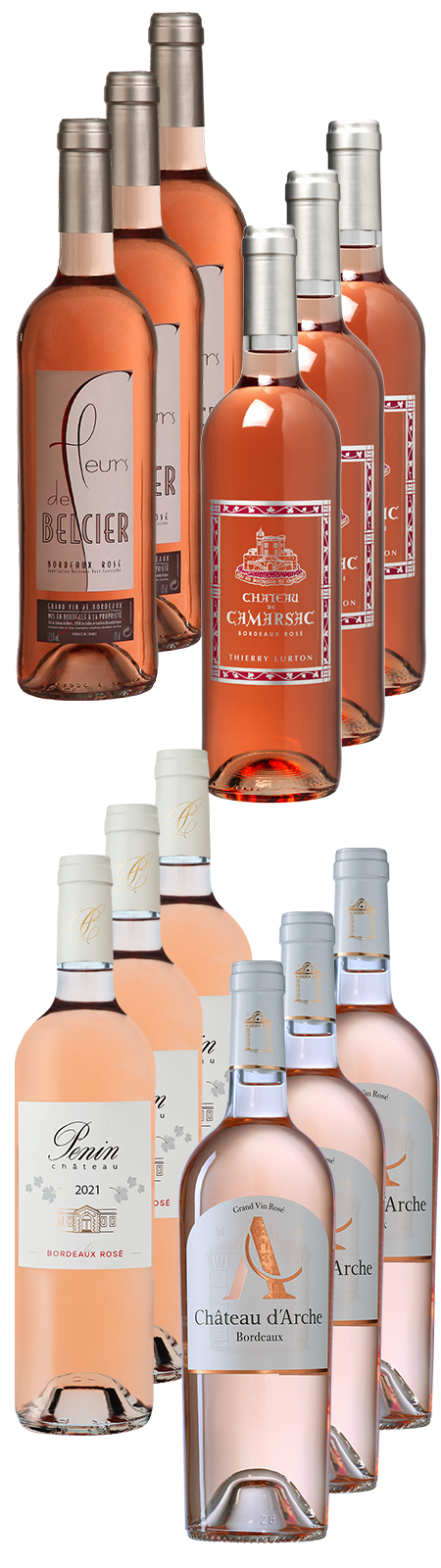 12 Fl. Paket Sommer in Bordeaux 12 Fl. Paket Sommer in Bordeaux