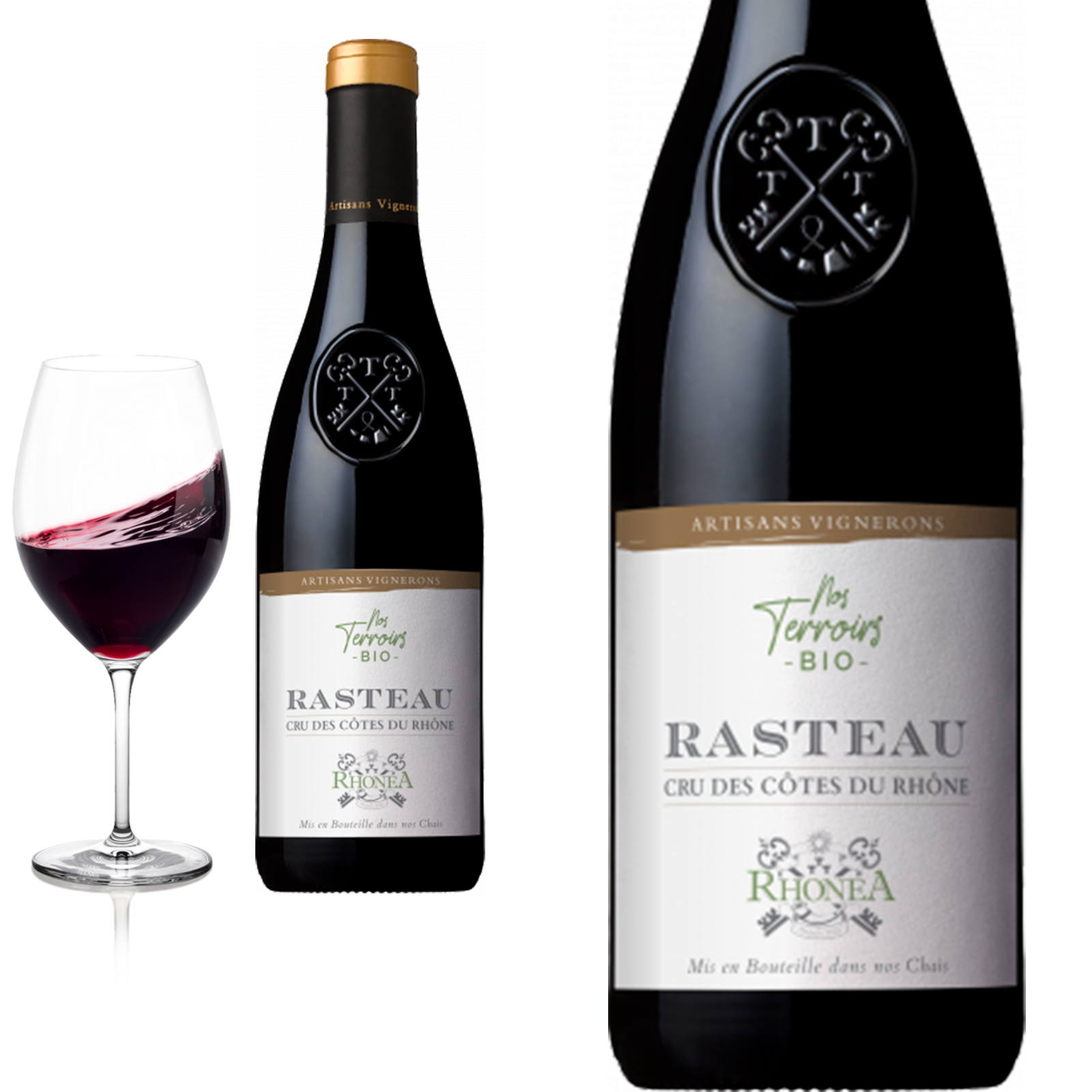 2022 Bio Rasteau Nos Terroirs von Rhonéa - Rotwein 2022 Bio Rasteau Nos Terroirs von Rhonéa - Rotwein