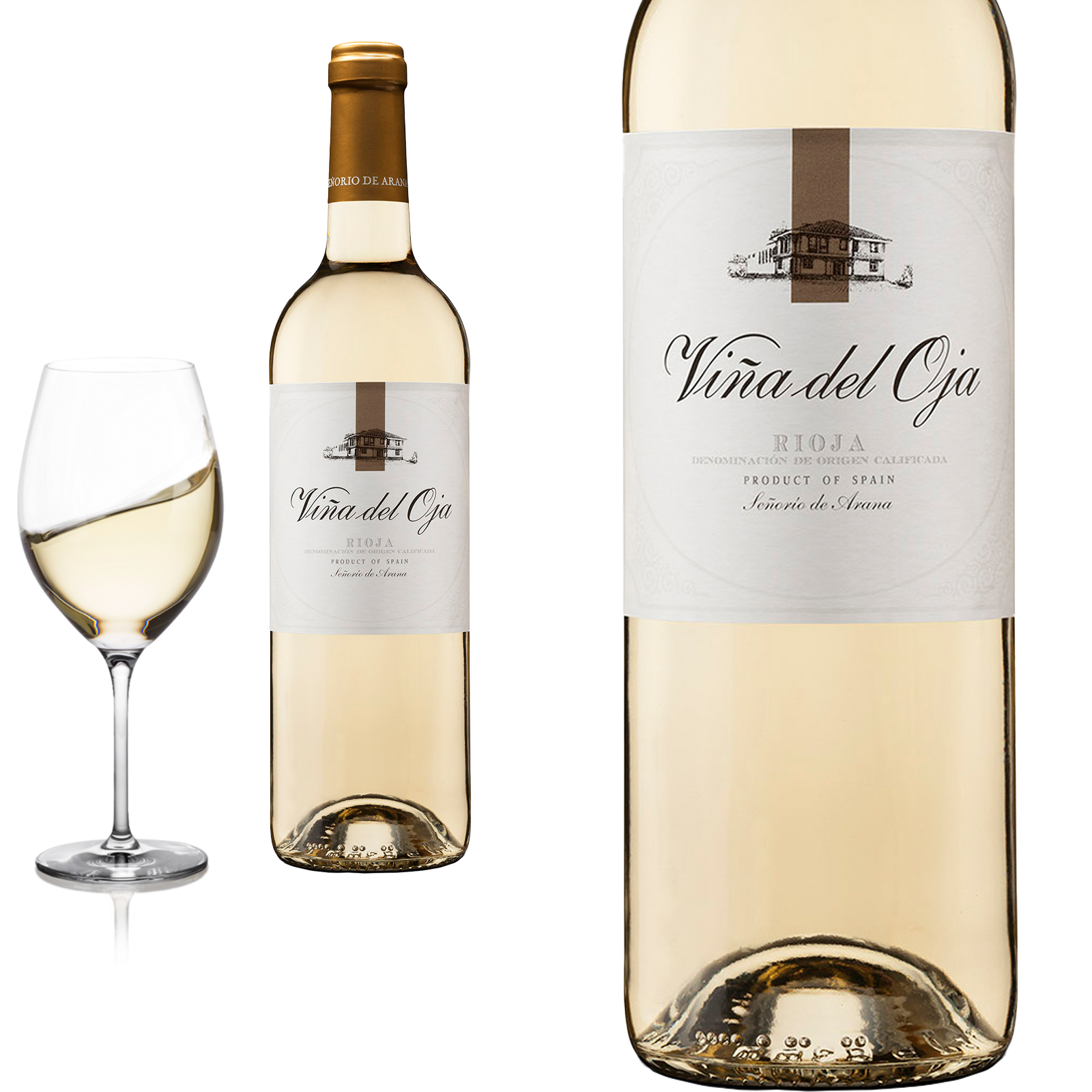 2023 Rioja blanco Vina del Oja von Bodegas Senorio de Arana - Weisswein 2023 Rioja blanco Vina del Oja von Bodegas Senorio de Arana - Weisswein