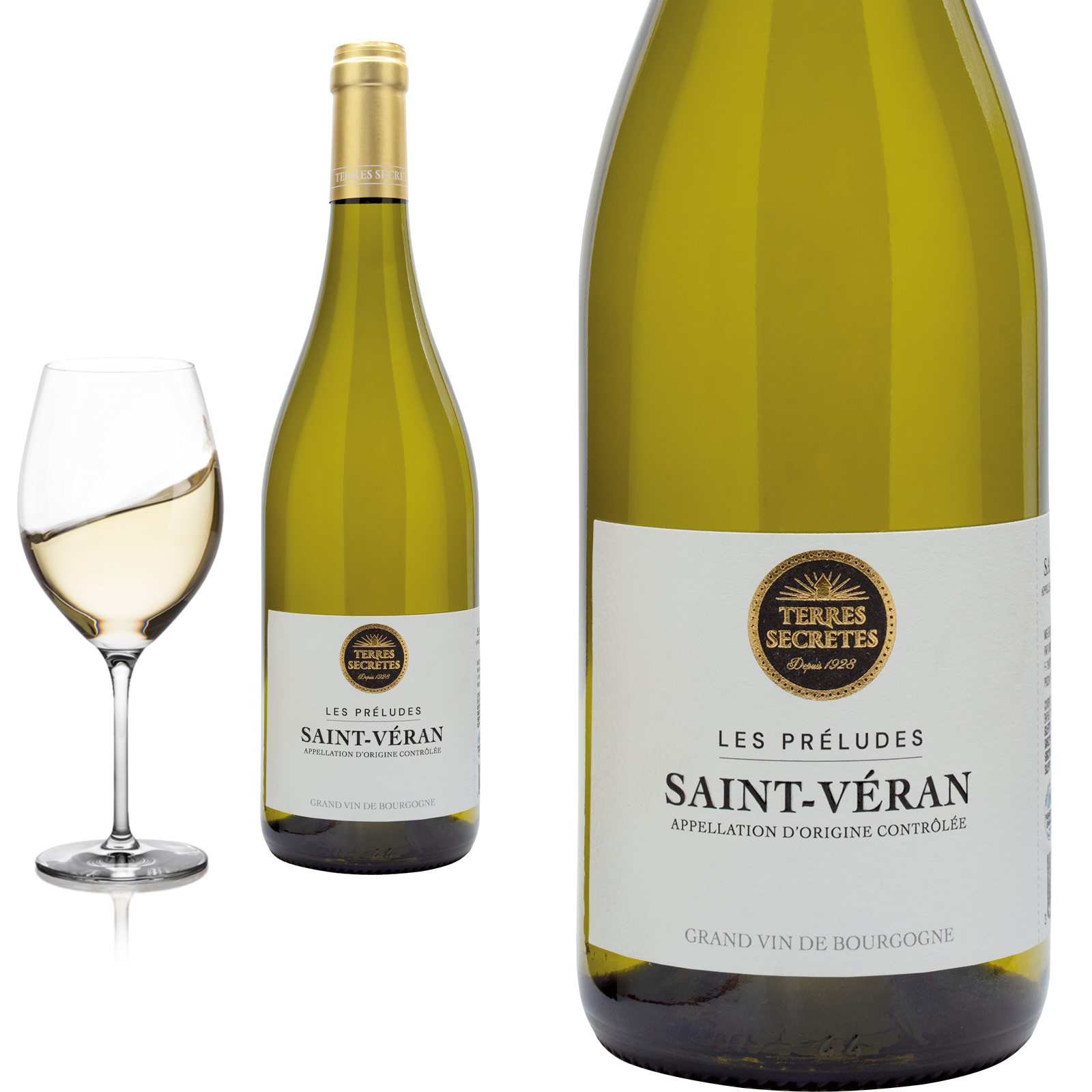 2023 Saint-Véran LES PRELUDES Chardonnay  von Vignerons Terres Secretes - Weißwein 2023 Saint-Véran LES PRELUDES Chardonnay  von Vignerons Terres Secretes - Weißwein