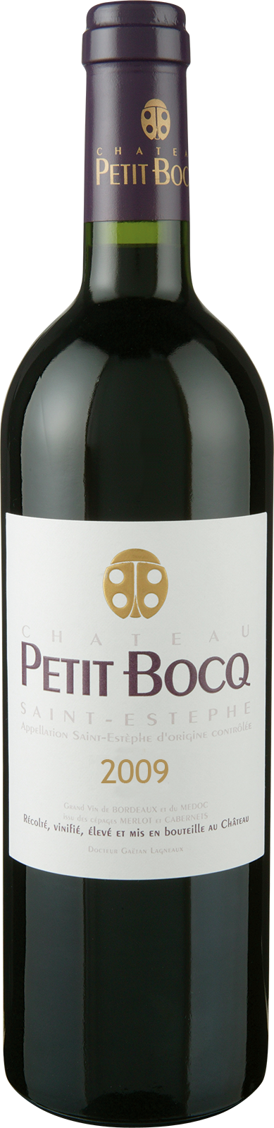 2009 Saint-Estèphe Cru Bourgeois Supérieur von Château Petit Bocq - Rotwein 2009 Saint-Estèphe Cru Bourgeois Supérieur von Château Petit Bocq - Rotwein