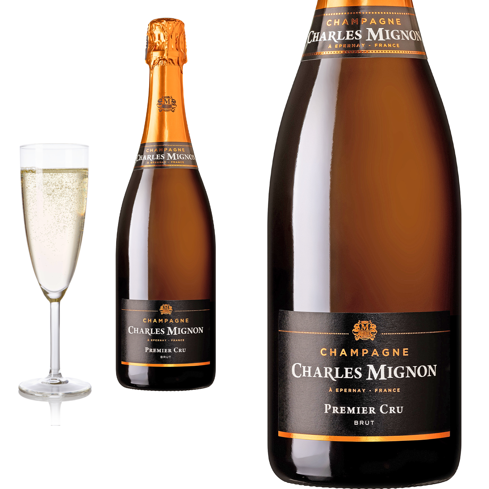 Champagne PREMIER CRU Blanc Brut von Charles Mignon