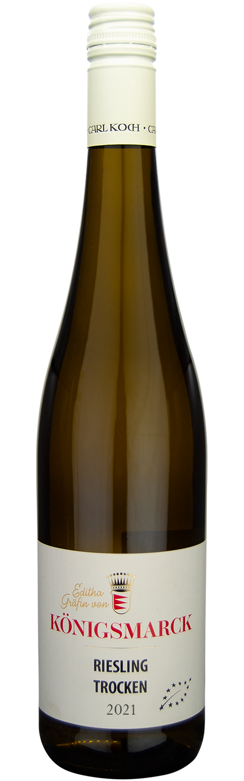 2021 Bio Riesling trocken Rheinhessen von Editha Gräfin von Königsmarck - Weißwein 2021 Bio Riesling trocken Rheinhessen von Editha Gräfin von Königsmarck - Weißwein