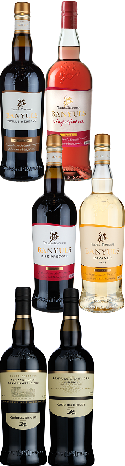 6 Flaschen Banyuls Terres des Templiers Entdeckerpaket 6 Flaschen Banyuls Terres des Templiers Entdeckerpaket