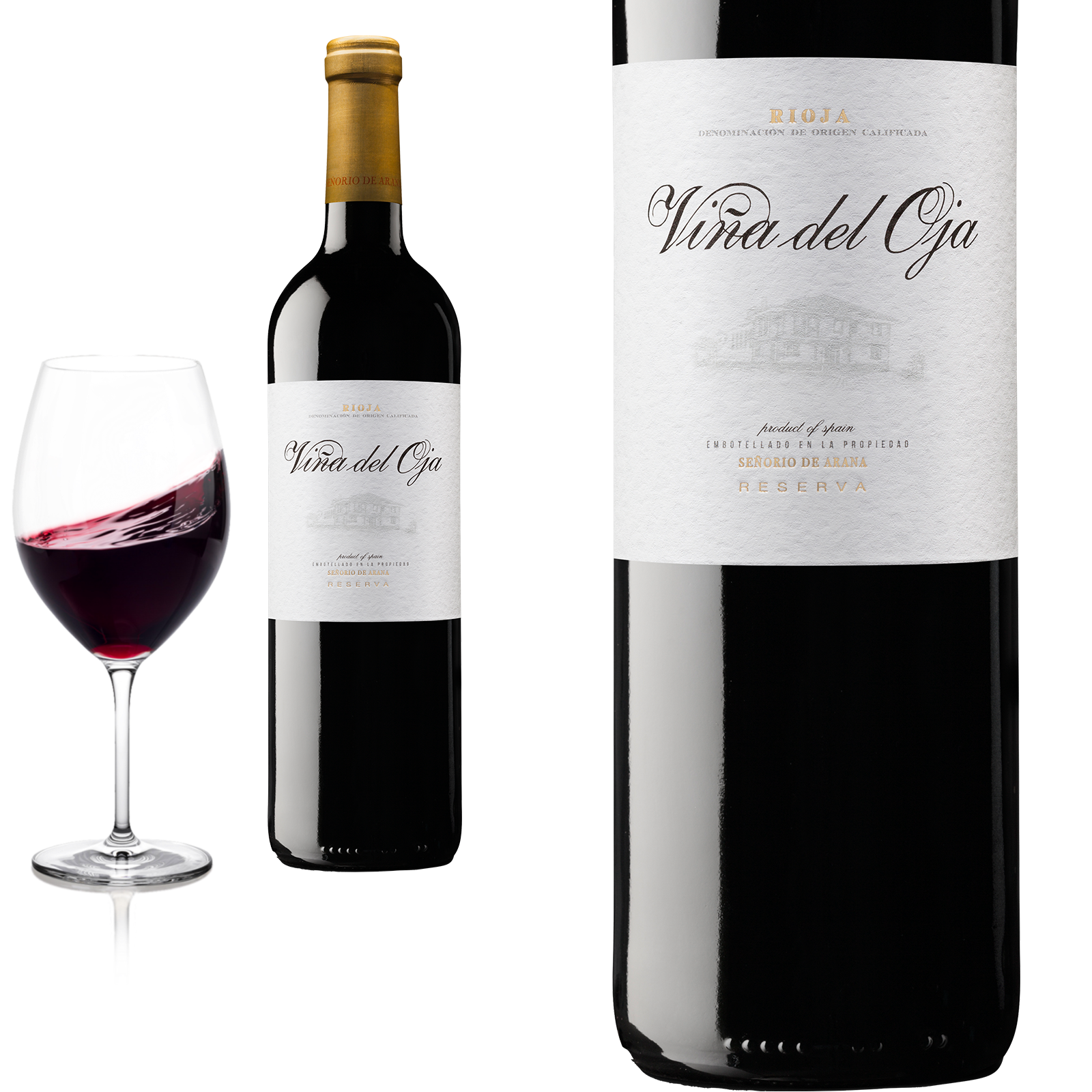 2017 Rioja Reserva Vina del Oja von Bodegas Senorio de Arana - Rotwein 2017 Rioja Reserva Vina del Oja von Bodegas Senorio de Arana - Rotwein
