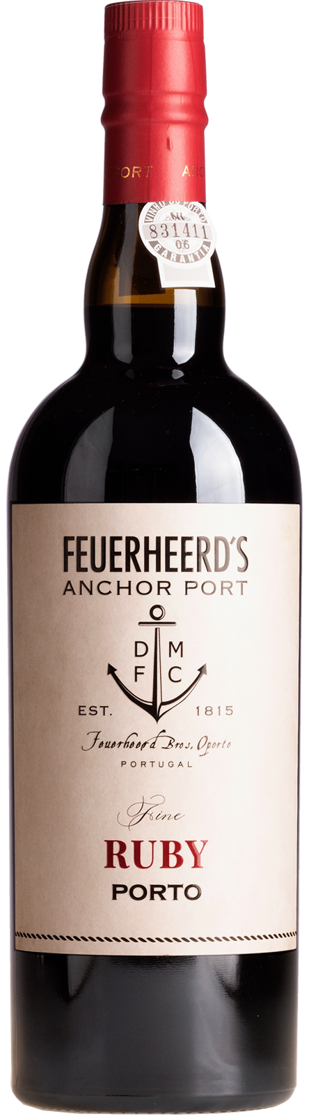 Fine Ruby Port FEUERHEERD´S ANCHOR von Barao de Vilar -  Portwein Fine Ruby Port FEUERHEERD´S ANCHOR von Barao de Vilar -  Portwein