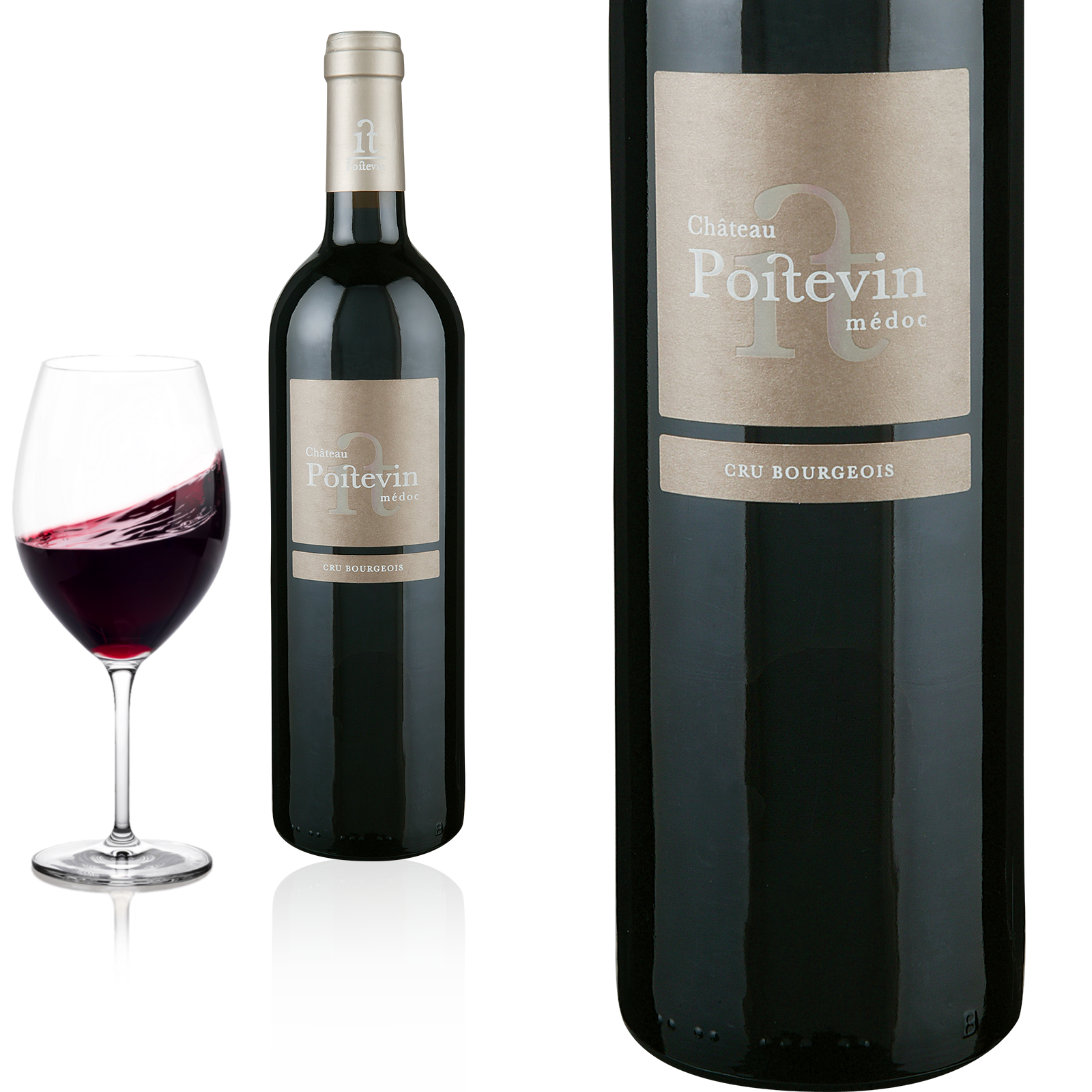 2014 Médoc Cru Bourgeois von Château Poitevin - Rotwein 2014 Médoc Cru Bourgeois von Château Poitevin - Rotwein