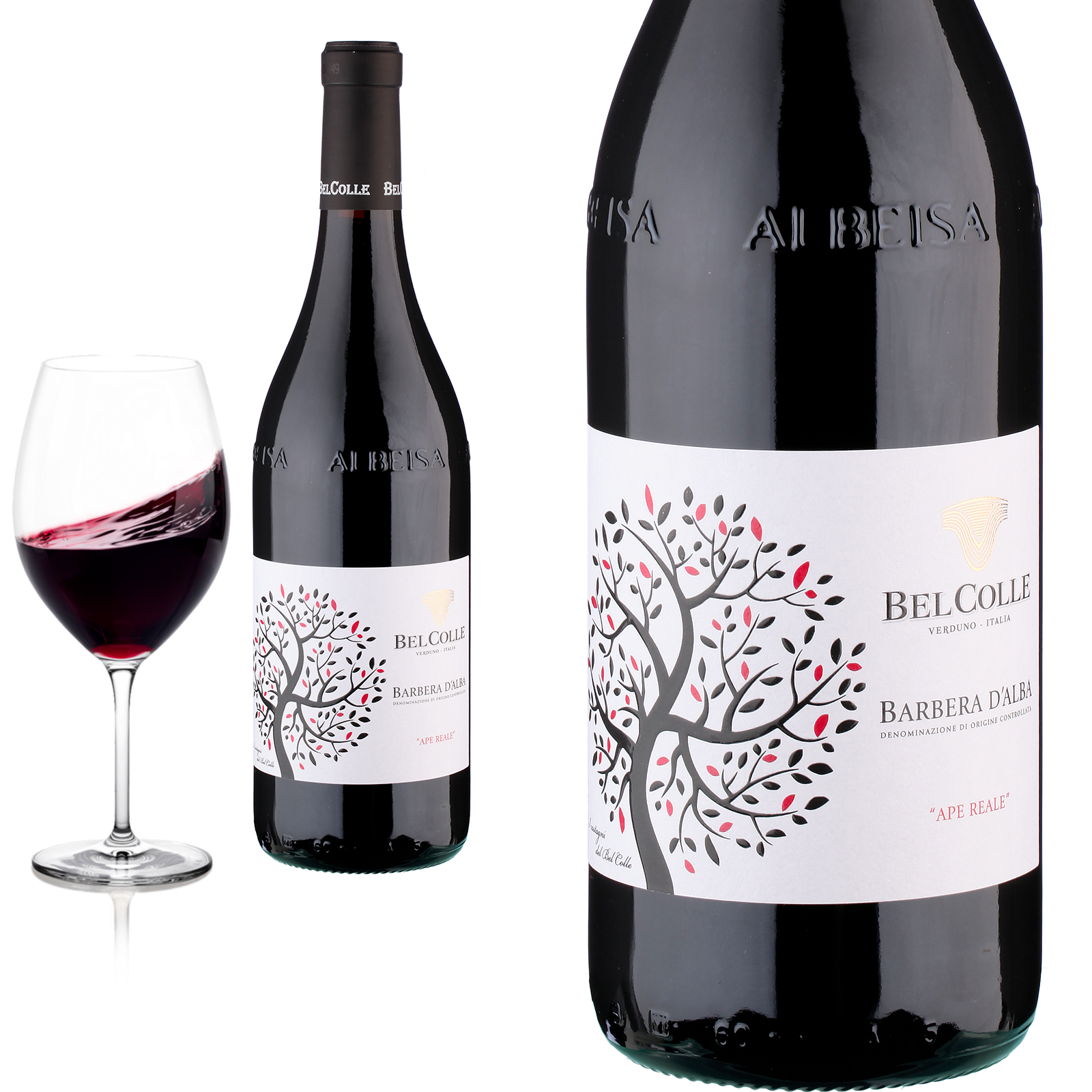 2022 Barbera d'Alba Bel Colle Ape Reale - Rotwein 2022 Barbera d'Alba Bel Colle Ape Reale - Rotwein