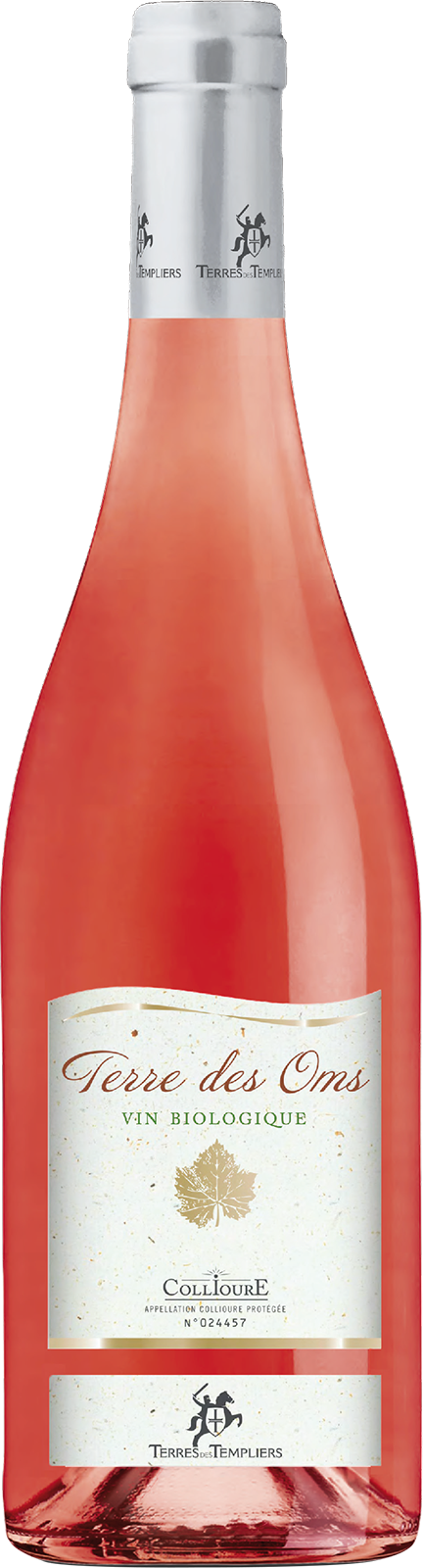 2021 Bio Collioure Rosé Terres des Oms vonTerres des Templiers - Roséwein 2021 Bio Collioure Rosé Terres des Oms vonTerres des Templiers - Roséwein