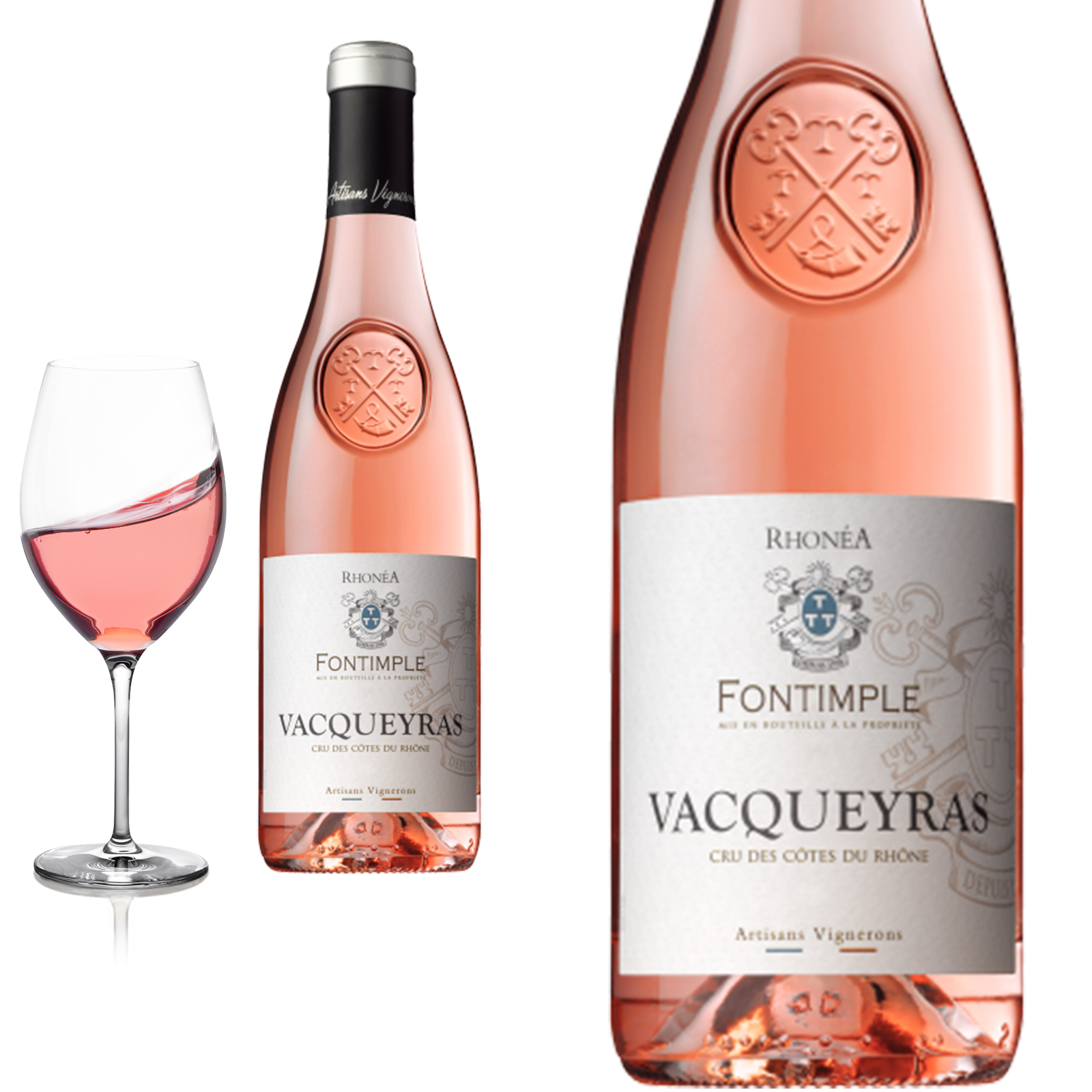 2022 Vacqueyras rosé Seigneur de Fontimple von Rhonea- Rosewein