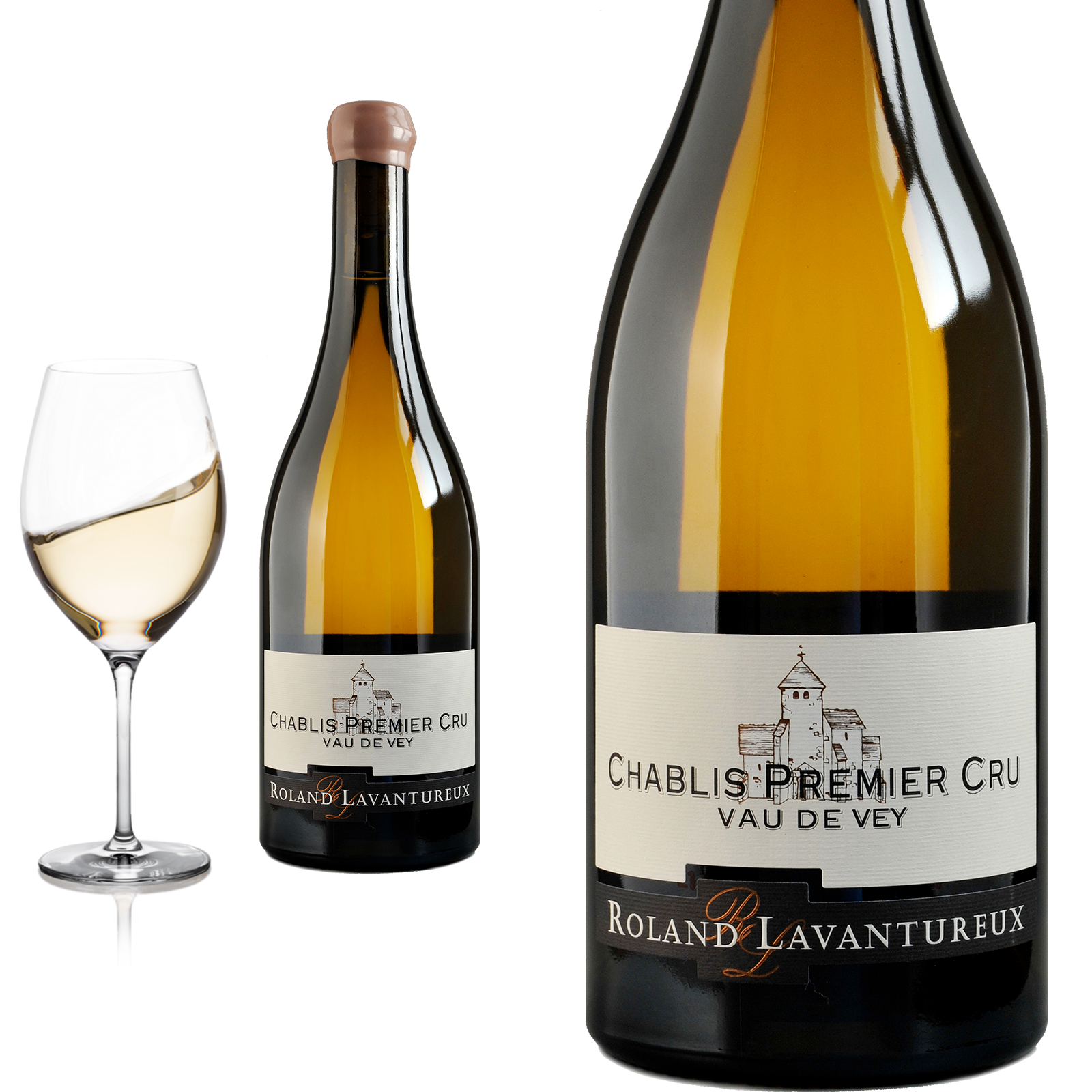 2021 Chablis 1er Cru Vau de Vey Domaine Roland Lavantureux - Weißwein 2021 Chablis 1er Cru Vau de Vey Domaine Roland Lavantureux - Weißwein