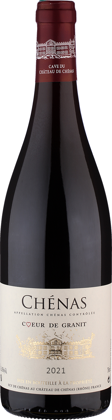 2023 Chénas Coeur de Granit von Cave du Château de Chénas - Rotwein 2023 Chénas Coeur de Granit von Cave du Château de Chénas - Rotwein