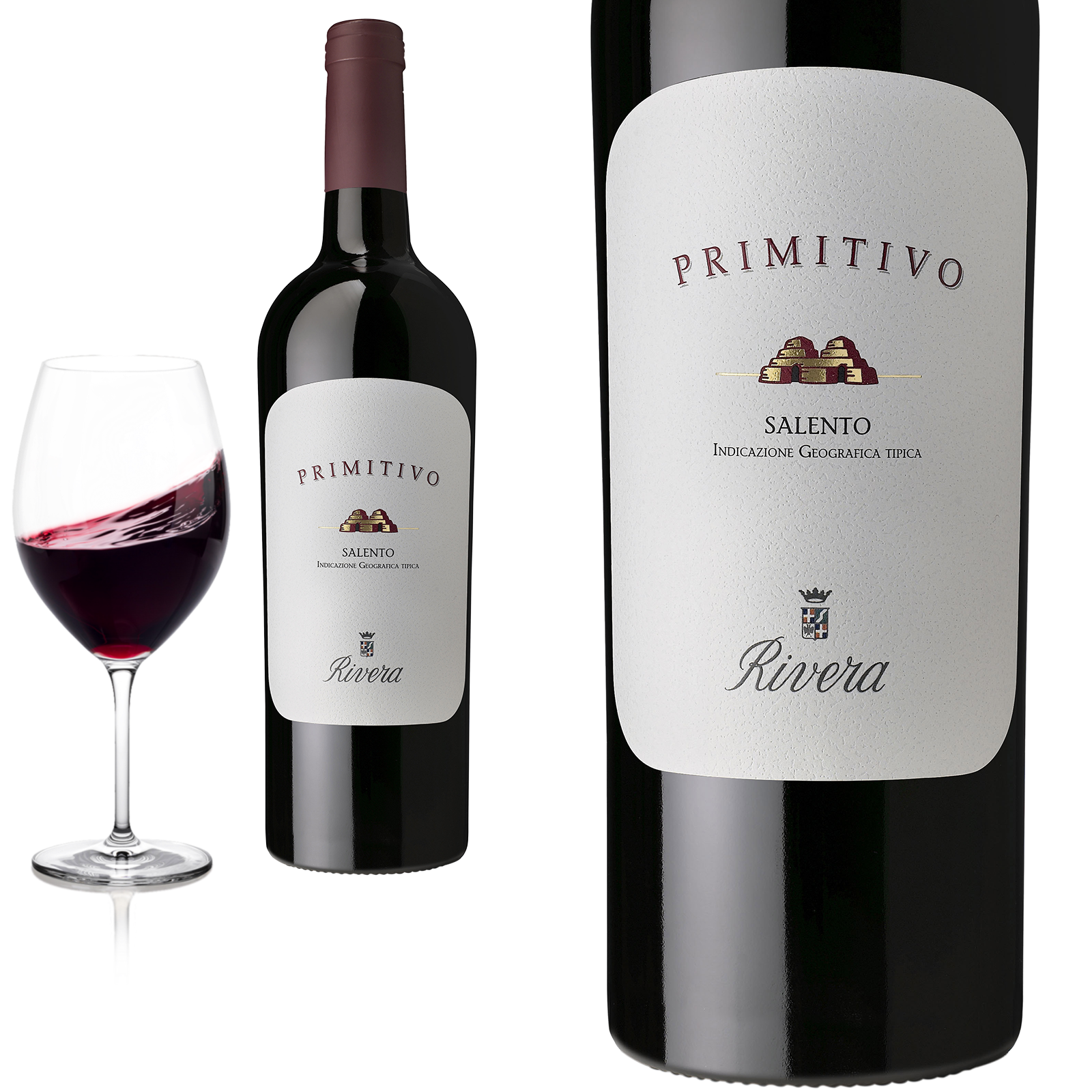 2023 Primitivo Salento IGP trocken von Rivera Azienda Agricola - Rotwein