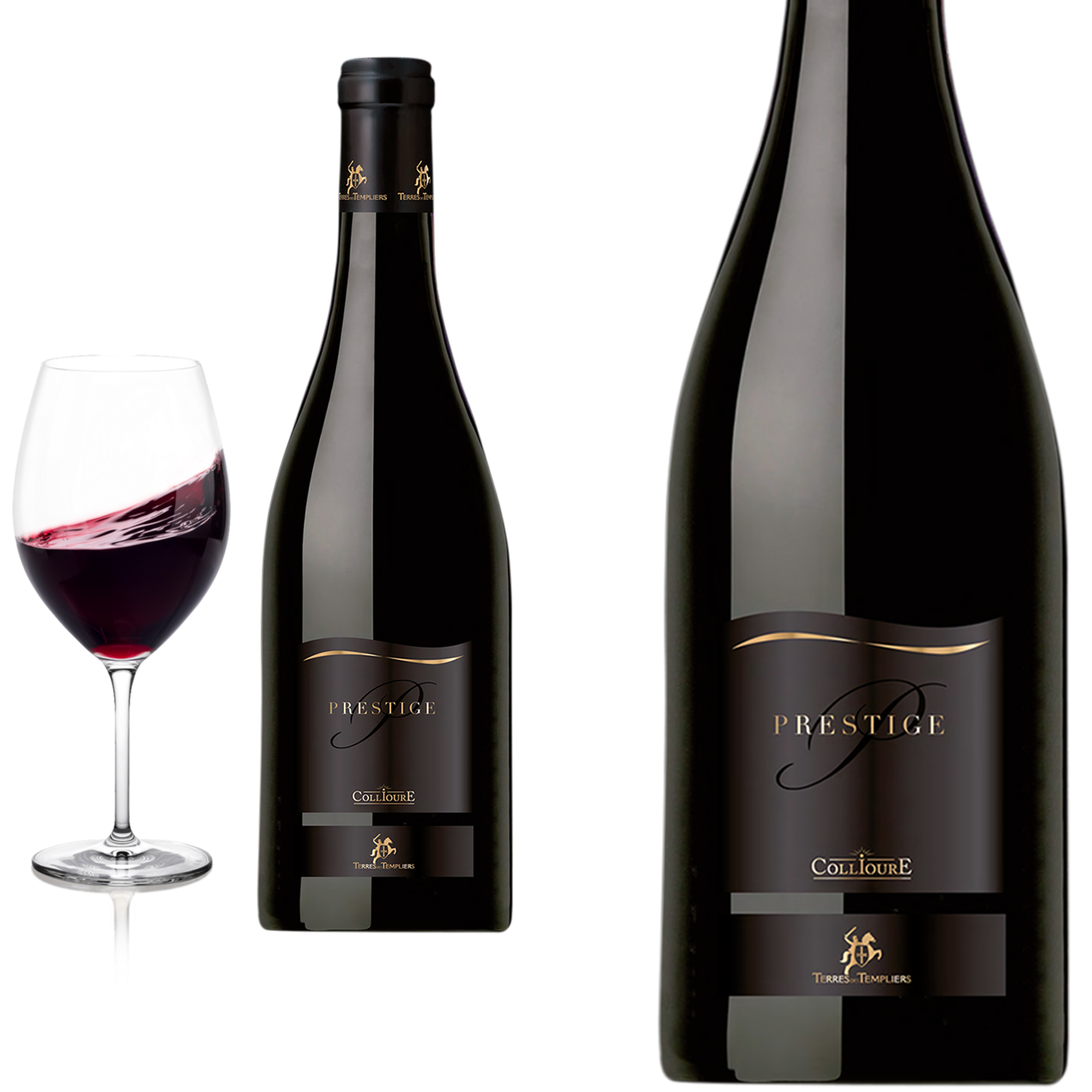 2020 Collioure PRESTIGE von Terres des Templiers Rotwein 2020 Collioure PRESTIGE von Terres des Templiers Rotwein