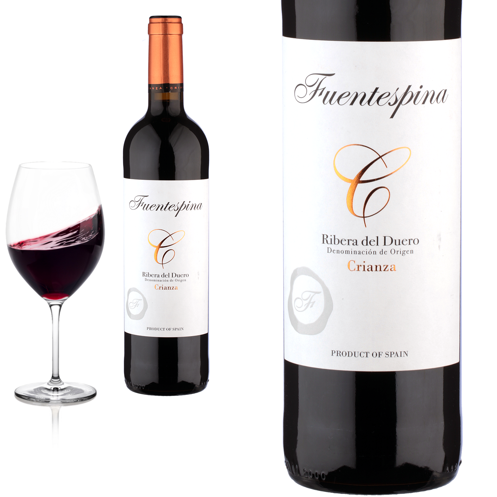 2021 Ribera del Duero Crianza von Bodegas Fuentespina - Rotwein