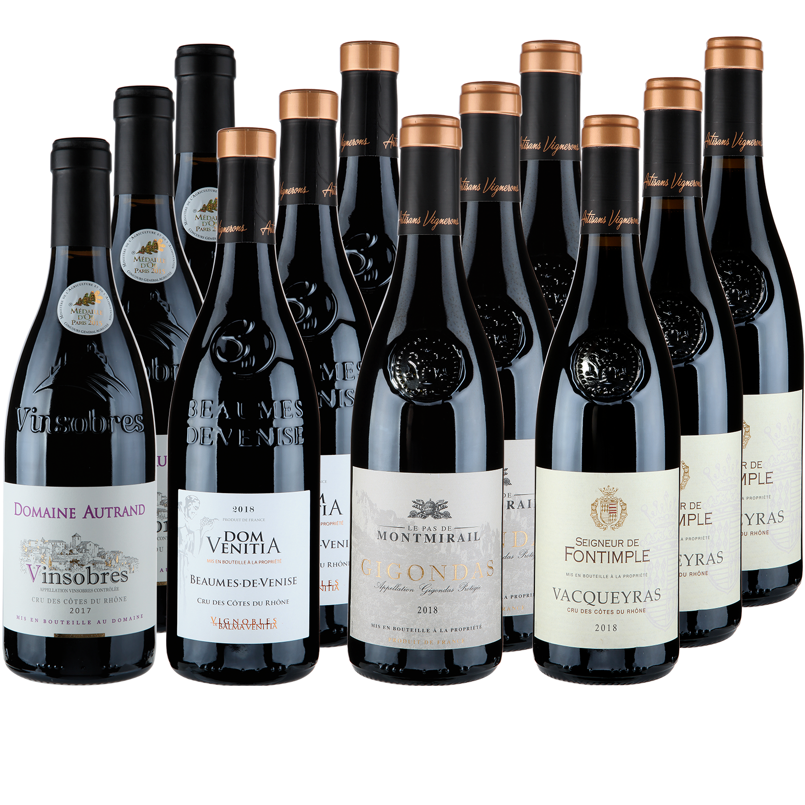 6 Flaschen Entdeckerpake Cru des Vacqueyras 6 Flaschen Entdeckerpake Cru des Vacqueyras