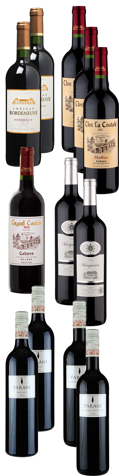 12 Fl. Paket deftige Küche und deren Weine 12 Fl. Paket deftige Küche und deren Weine