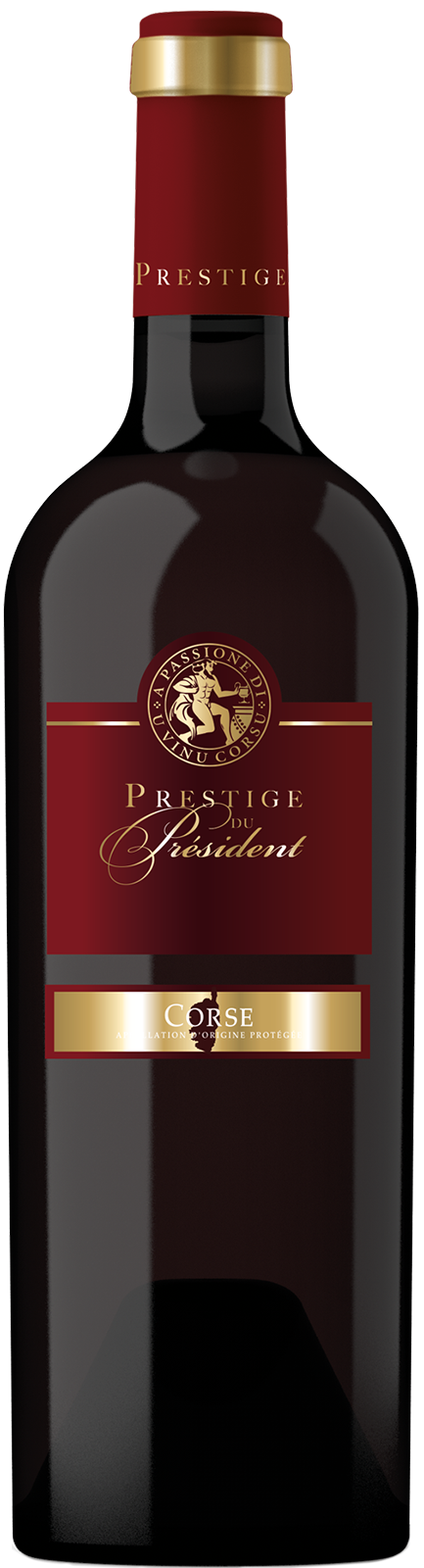 2020 Corse rouge Prestige du Président  - Rotwein