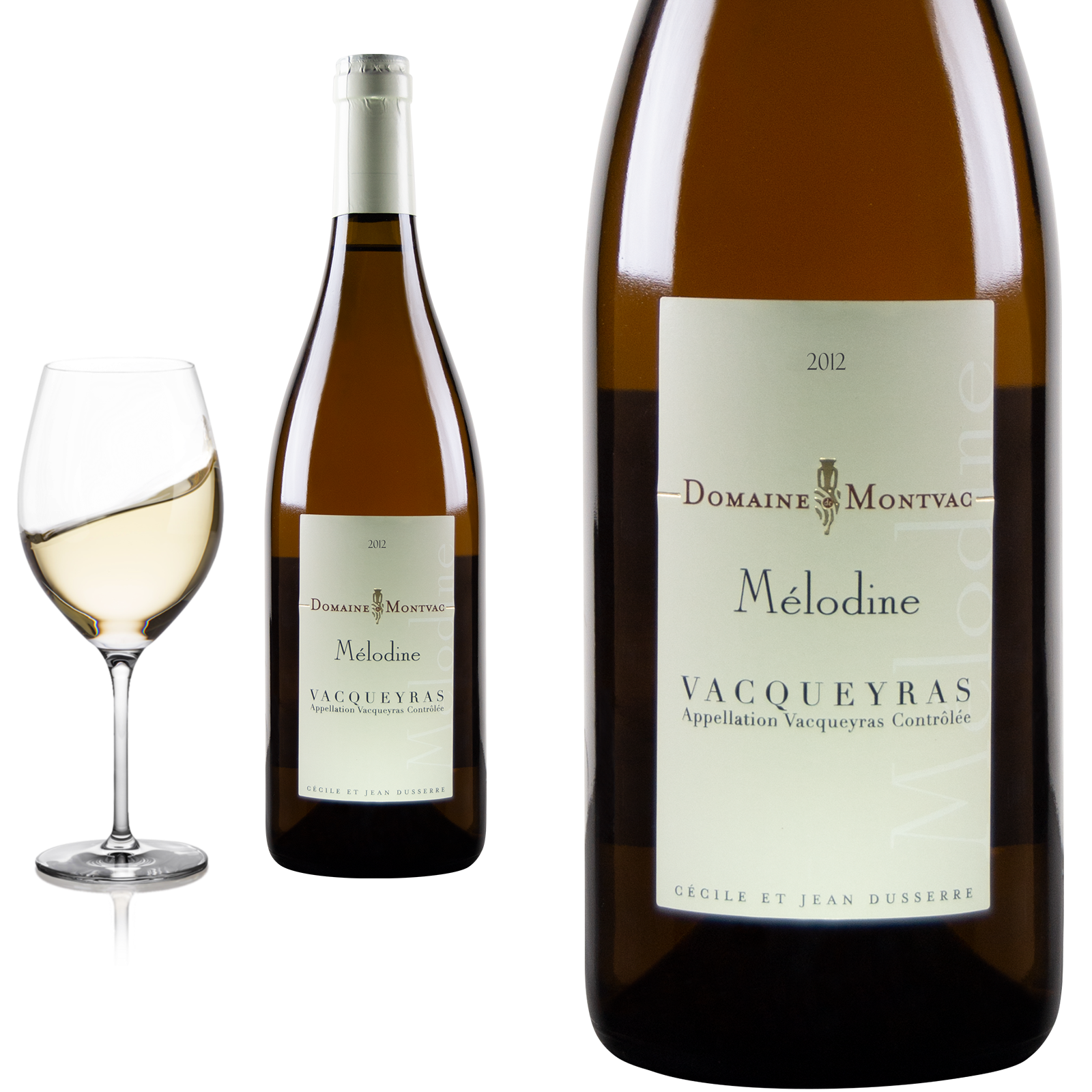 2012 Vacqueyras blanc Melodine von Domaine de Montvac - Weißwein 2012 Vacqueyras blanc Melodine von Domaine de Montvac - Weißwein