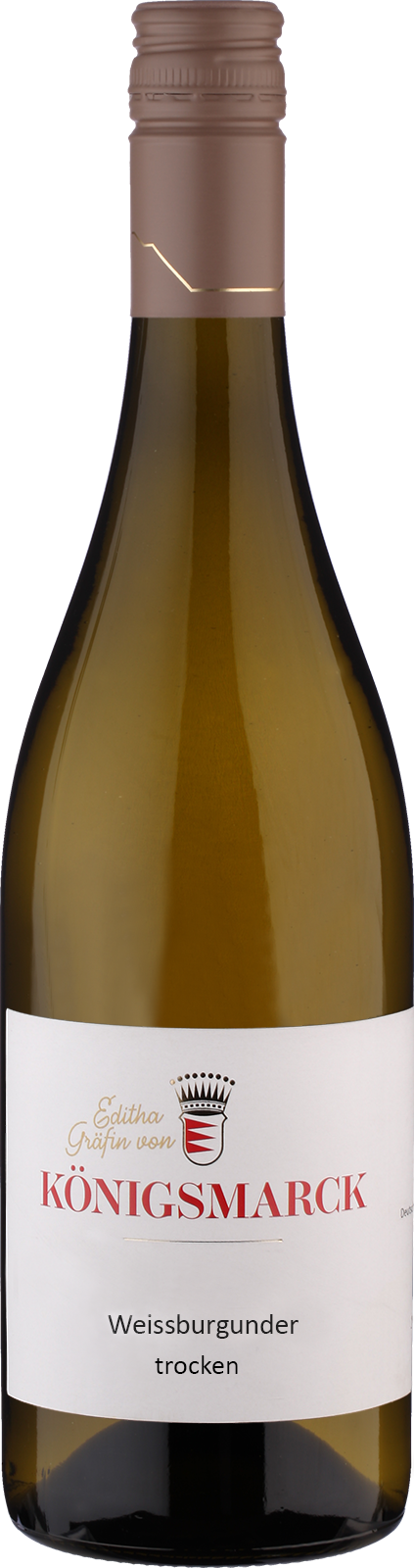 2024 Weissburgunder Pfalz trocken von Editha Gräfin von Königsmarck - Weißwein