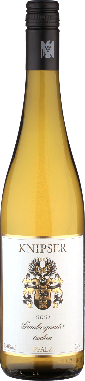 2021 Grauburgunder Pfalz  trocken von Weingut Knipser - Weißwein 2021 Grauburgunder Pfalz  trocken von Weingut Knipser - Weißwein