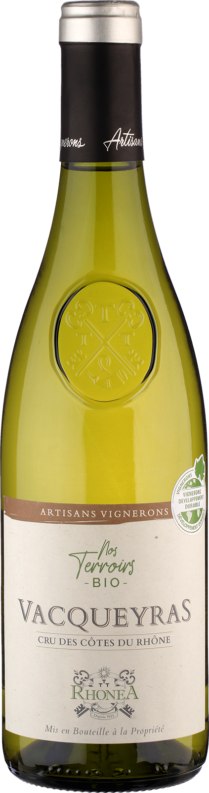 2020 Bio Vacqueyras Nos Terroirs von Rhonéa - Weisswein 2020 Bio Vacqueyras Nos Terroirs von Rhonéa - Weisswein