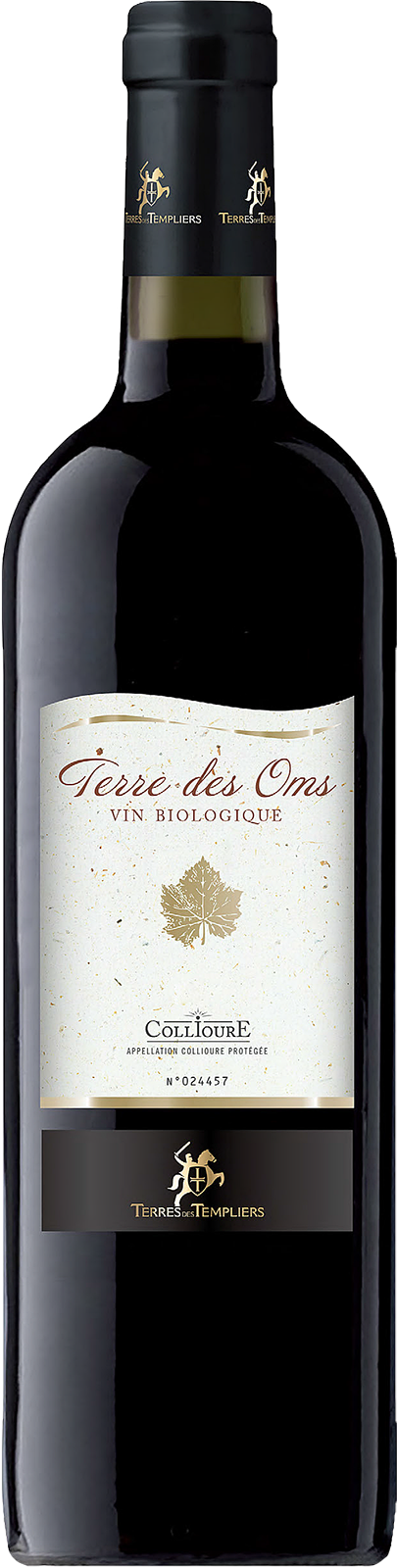 2018 Bio Collioure Terres des Oms vonTerres des Templiers - Rotwein 2019 Bio Collioure Terres des Oms vonTerres des Templiers - Rotwein